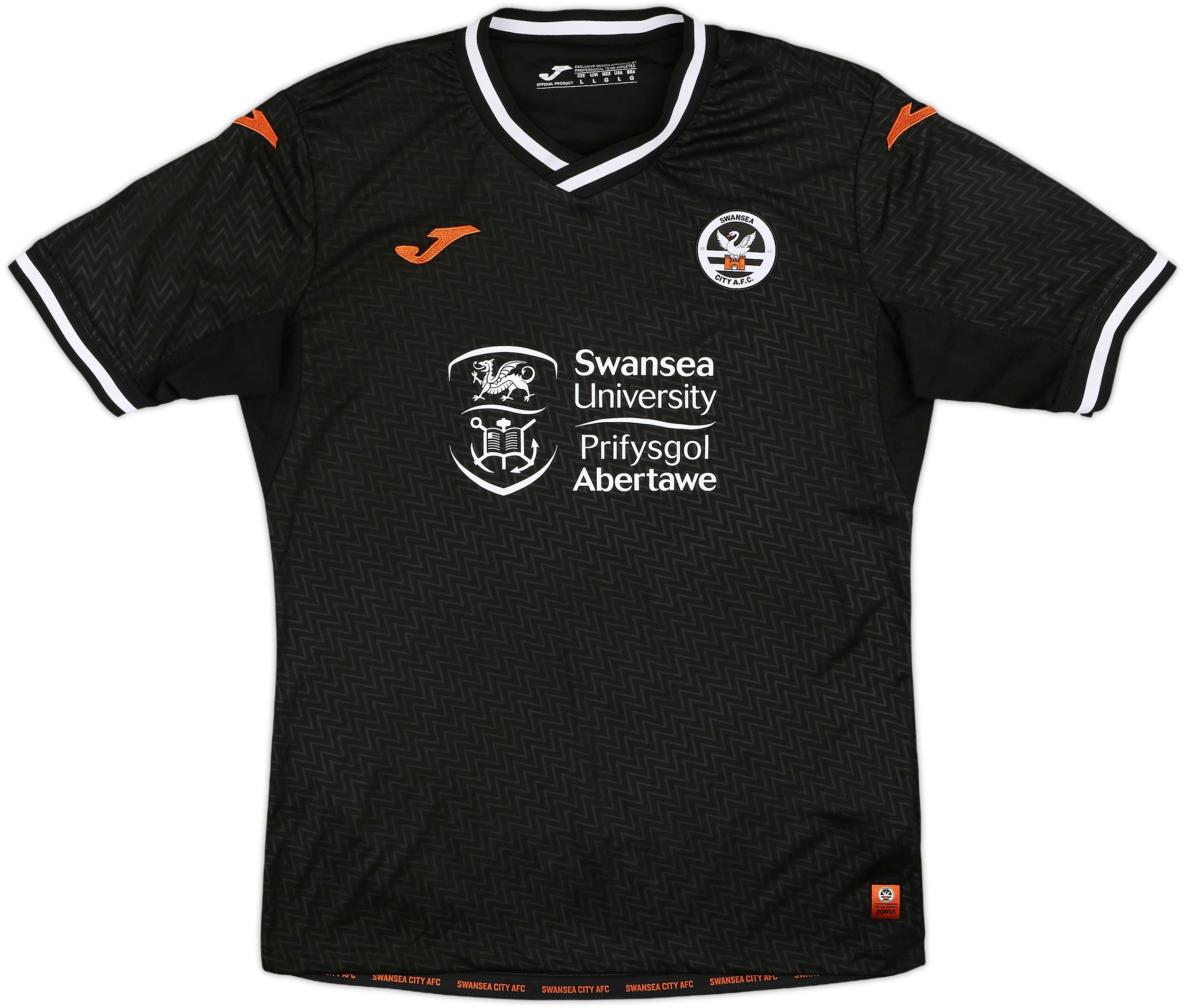 Maillot Domicile Swansea City 2021/22 - Femme Taille 12 - Joma - Blanc Et Noir
