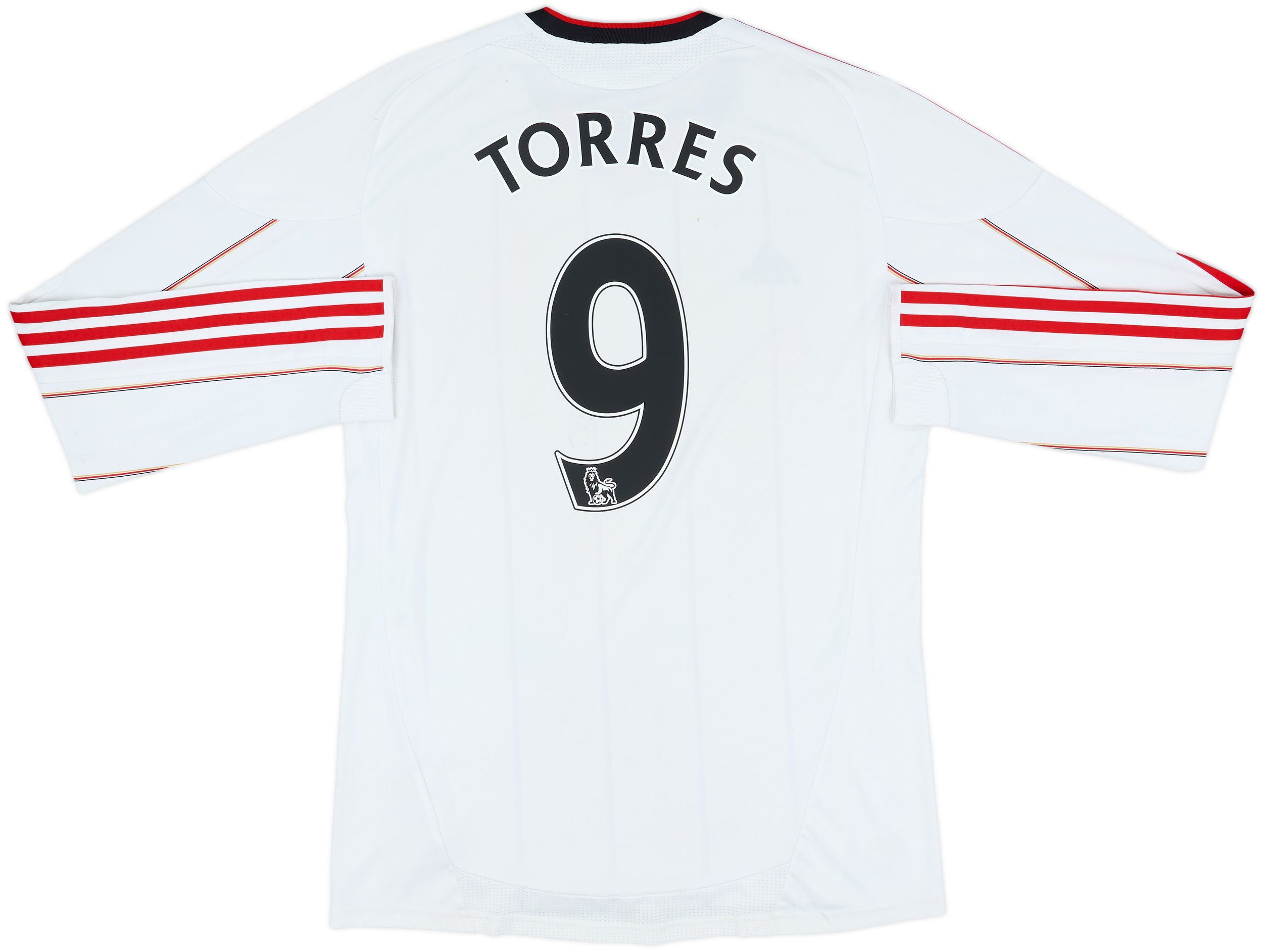 2010-11 Liverpool Away L/S Shirt Torres #9 - 5/10 - (M)