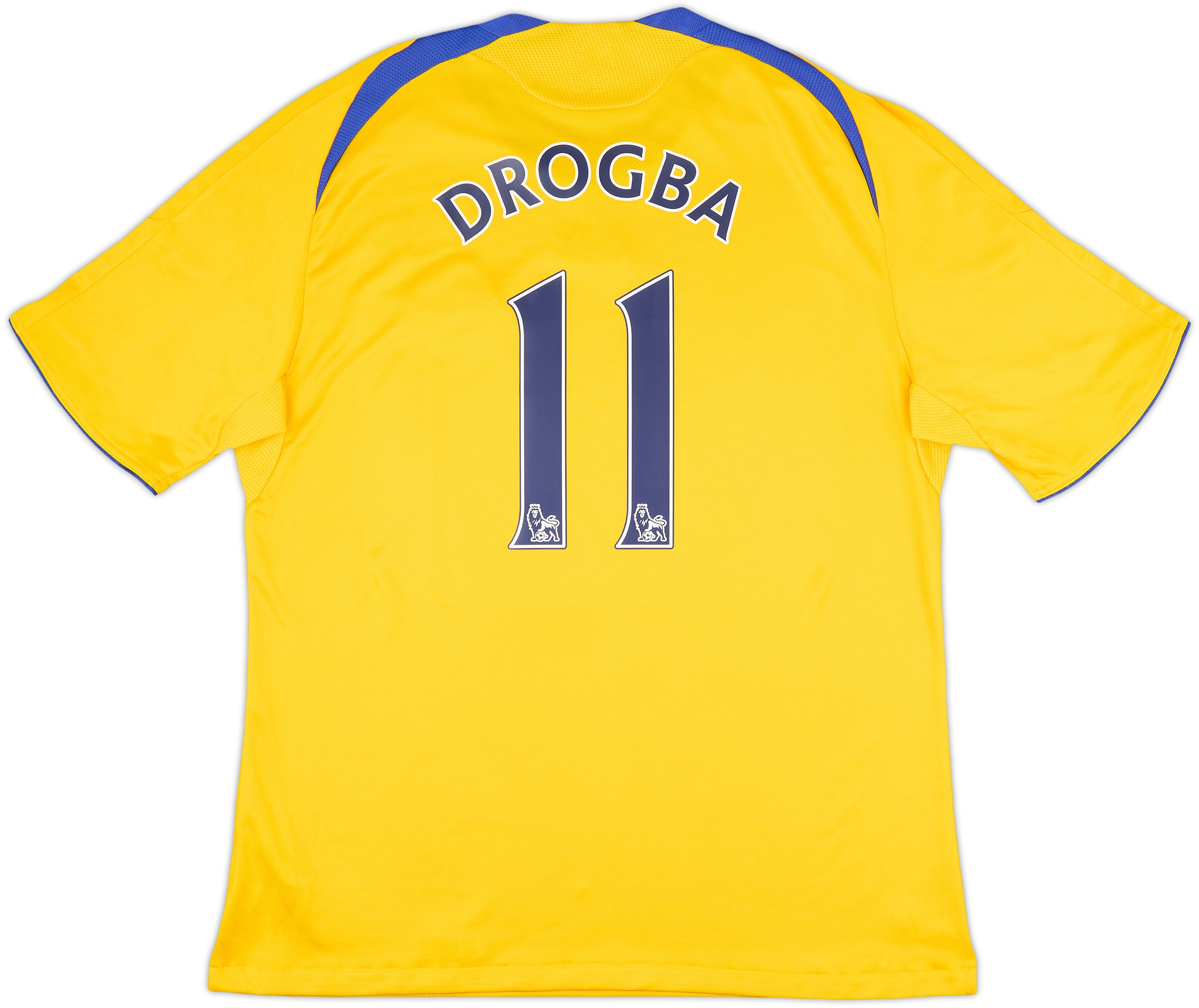 Chelsea FC Drogba 11番シャツ 2008-09 Chelsea Third Shirt Drogba #11 - 8/10 - (XL)