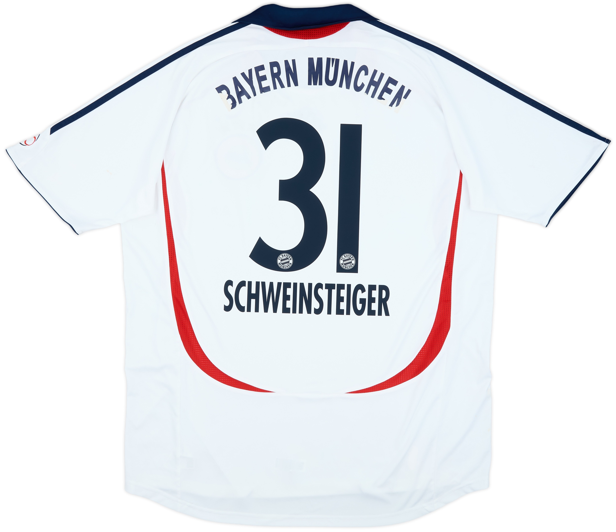2006-07 Bayern Munich Away Shirt Schweinsteiger #31 - 6/10