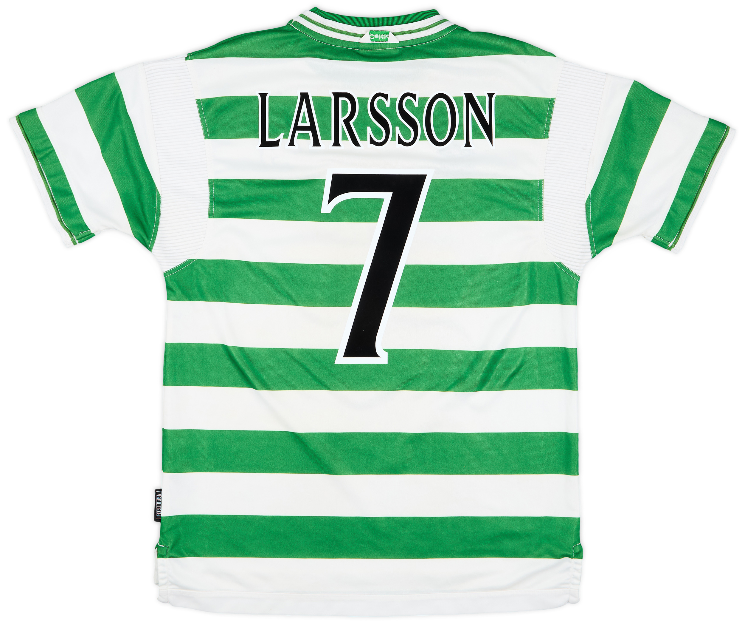 【正規品】Celtic FC LARSSON 7 シャツ CELTIC FC 2003-2004 PREMIER LEAGUE CHAMPION LARSSON 7 AWAY