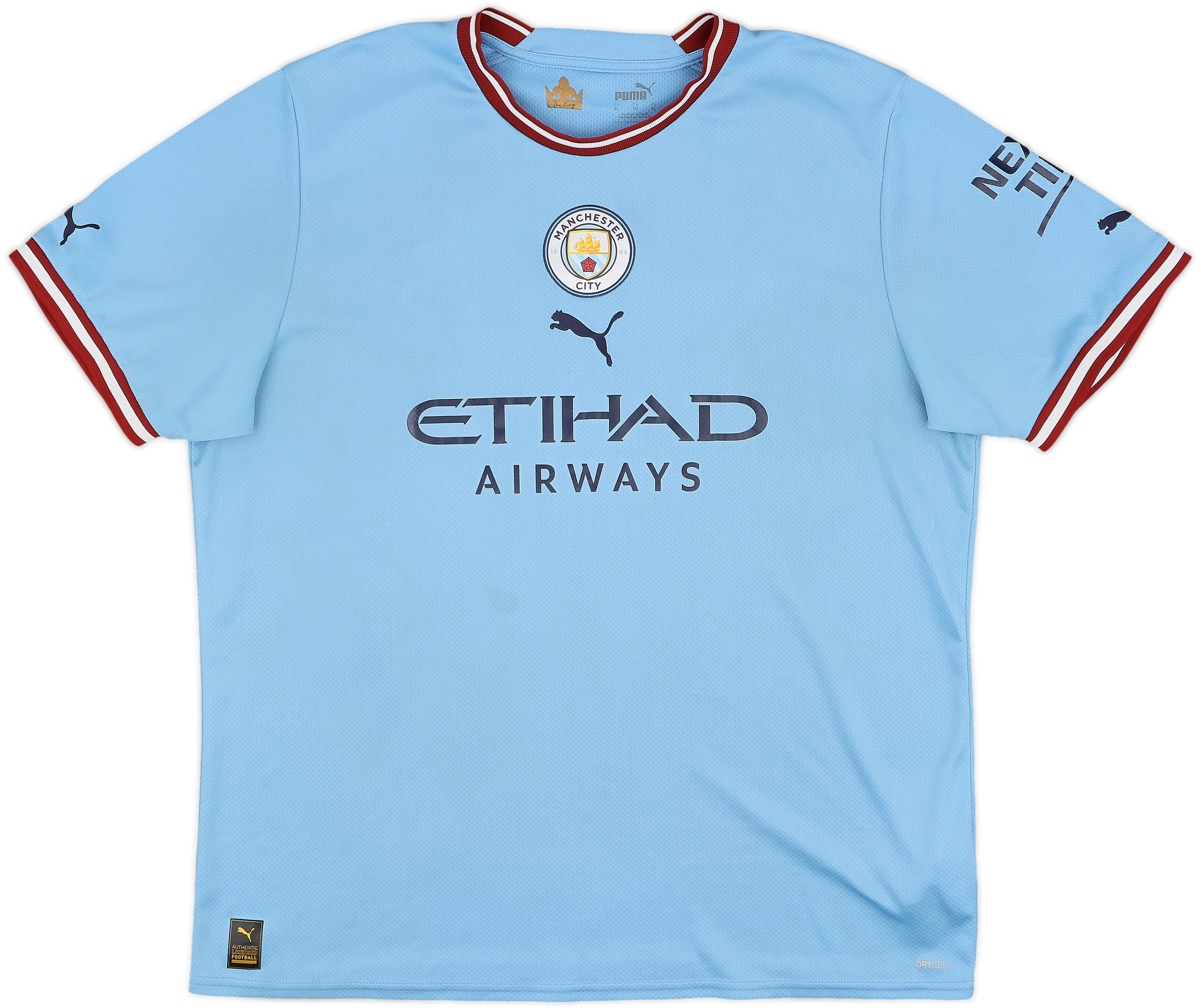 DE BRUYNE 17 プレミアリーグ シャツ 2022-23 Manchester City Player Issue Away Shirt De Bruyne #17