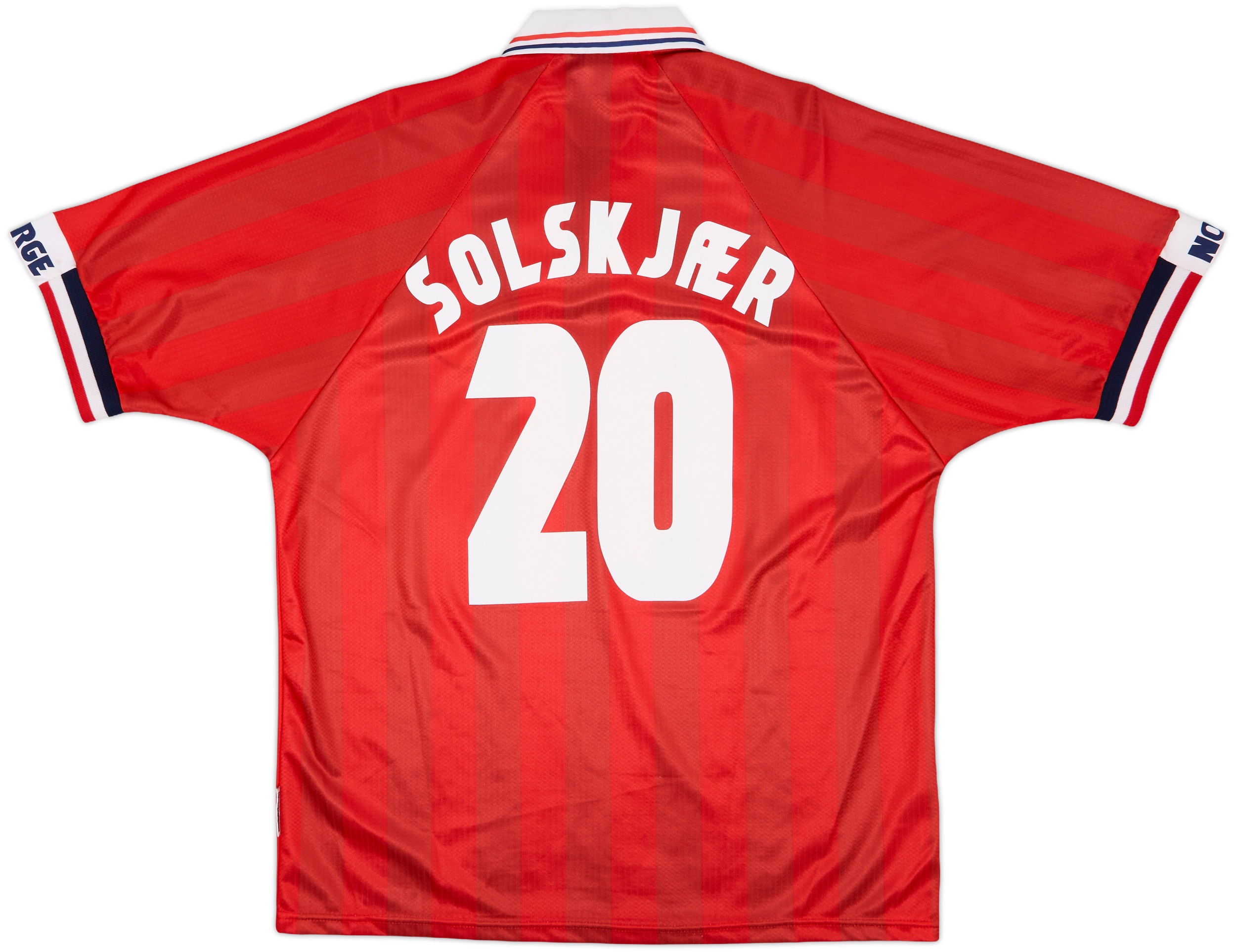 ウェア 98 Norge HOME uniform M 1997-98 Norway Home Jersey - (M) – Football Shirt Union