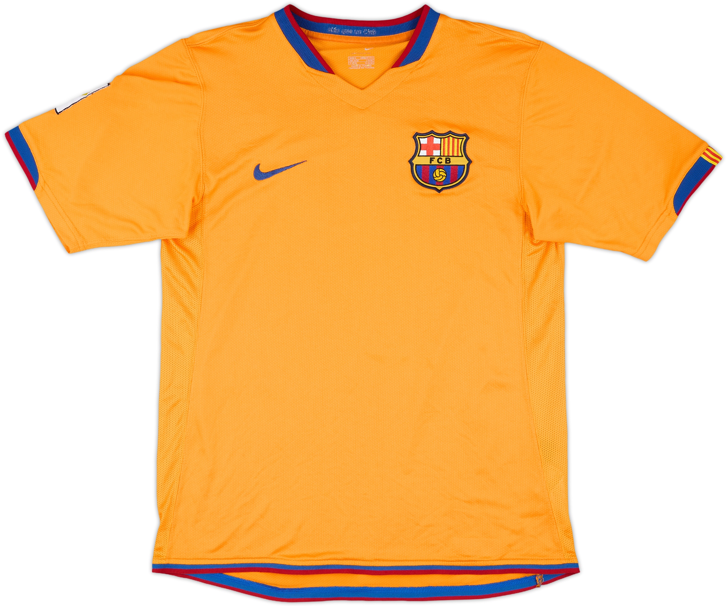 2006-08 Barcelona Away Shirt Ronaldinho #10 - 8/10 - (S)