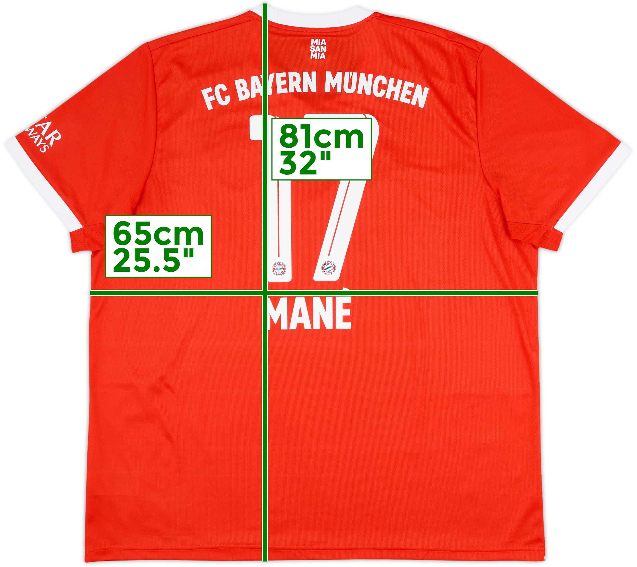 2022-23 Bayern Munich Home Shirt Mane #17 - 10/10 - (XXL)