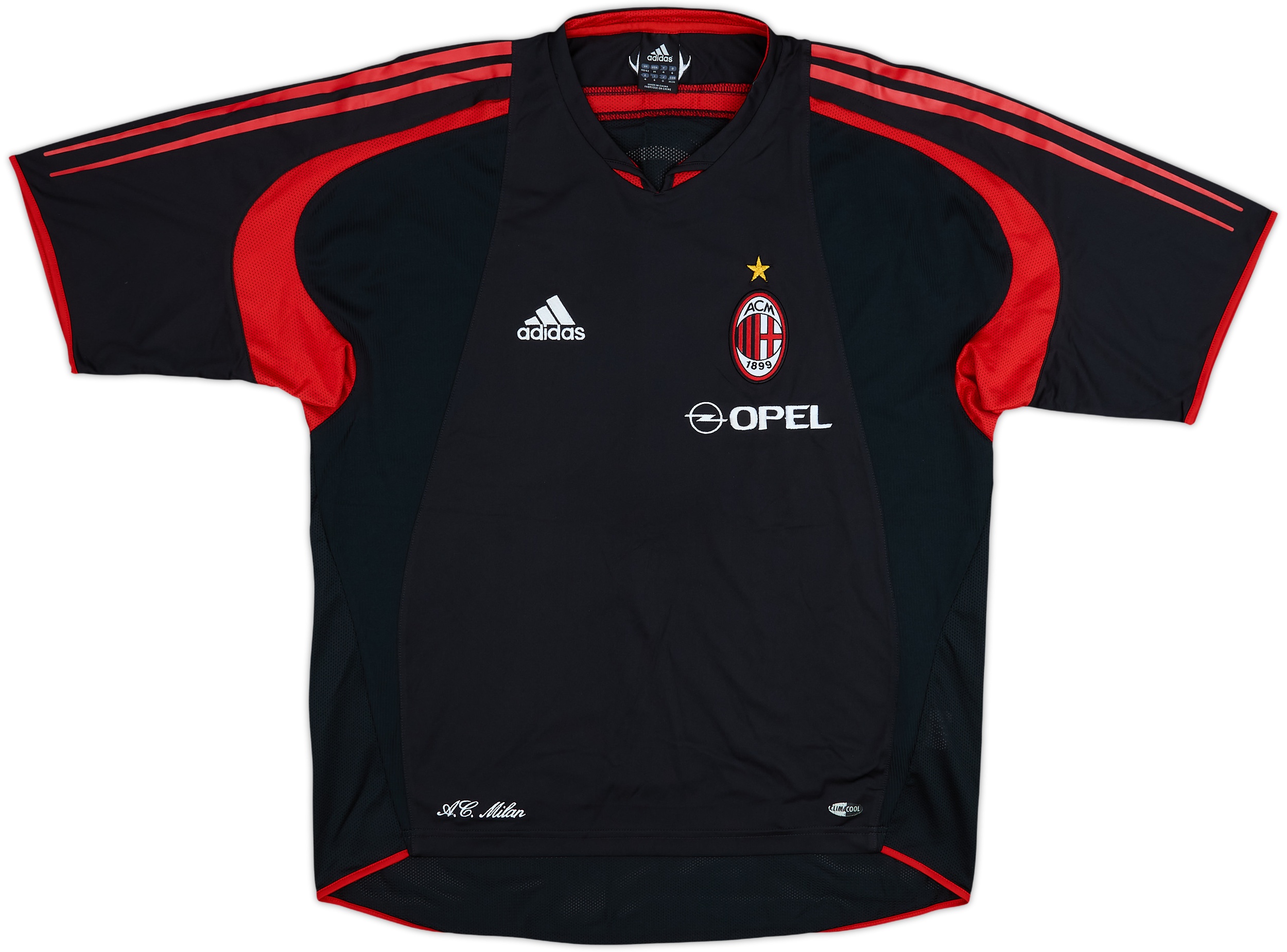 2004-05 AC Milan adidas Training Shirt - 10/10 - (M)