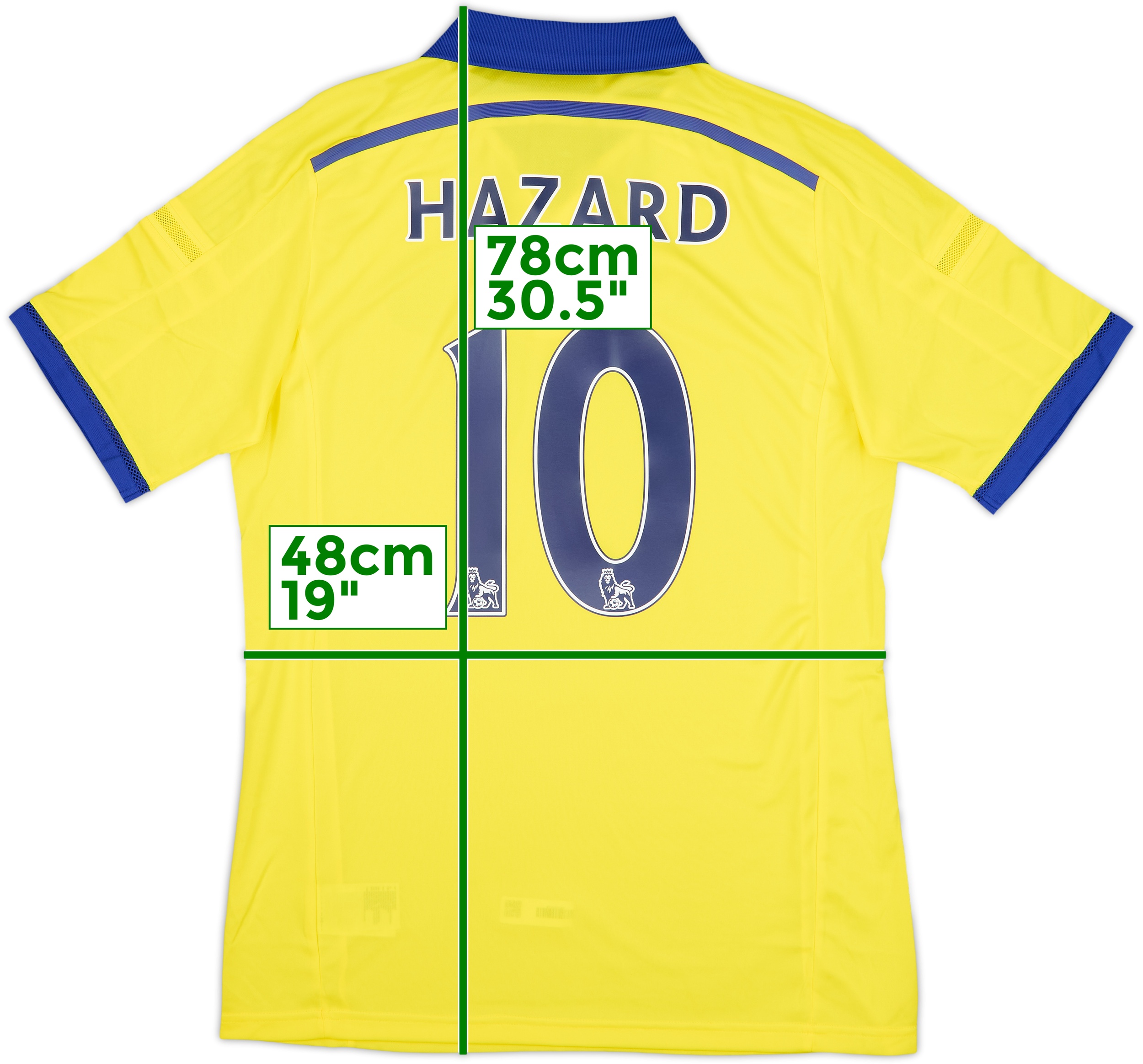 Chelsea HAZARD 10 シャツ Chelsea 2015-2016 Home Shirt #10 Eden Hazard - Online Shop