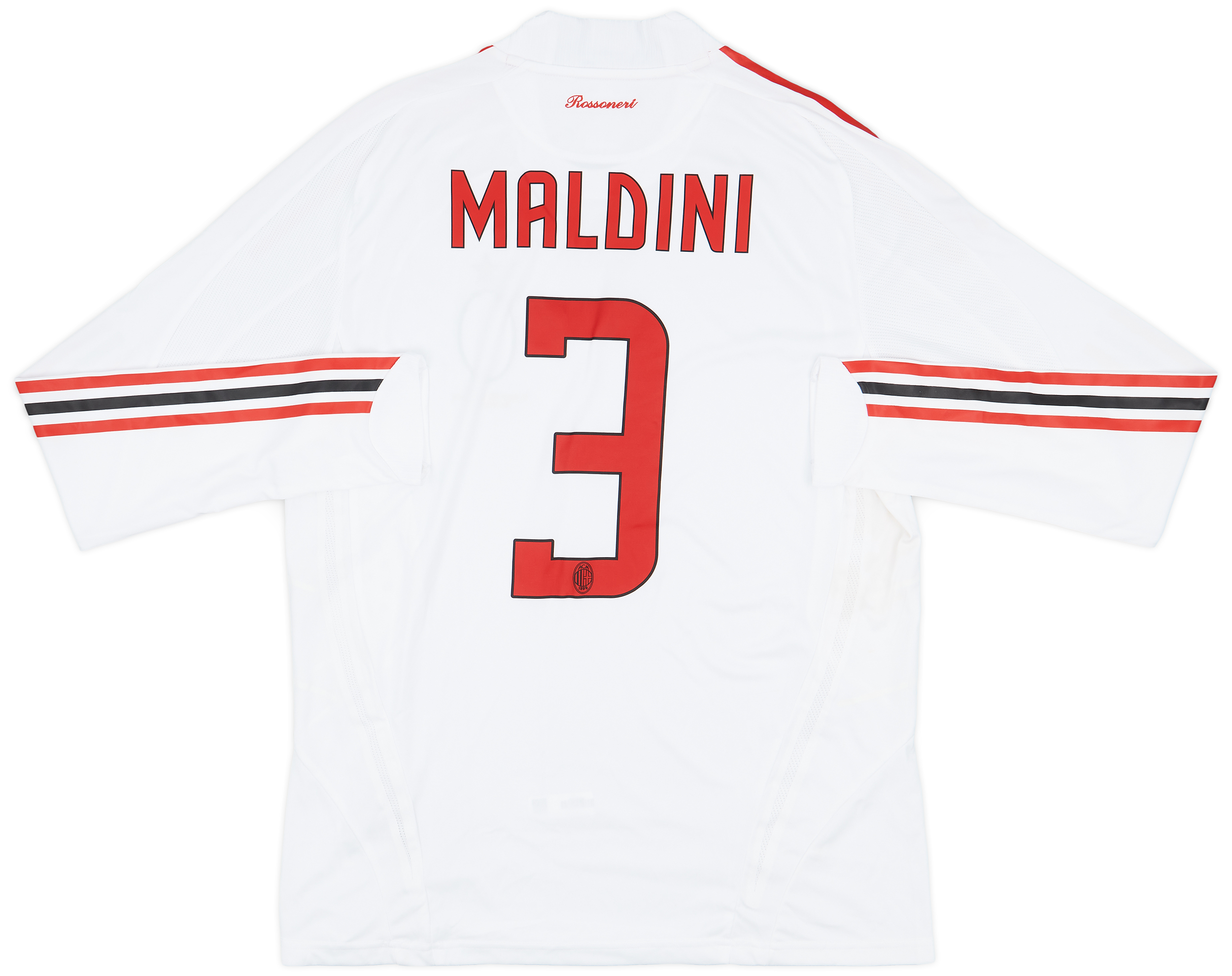 09-10 AC MILAN No.3 MALDINI 引退記念ユニーフォーム - メルカリ