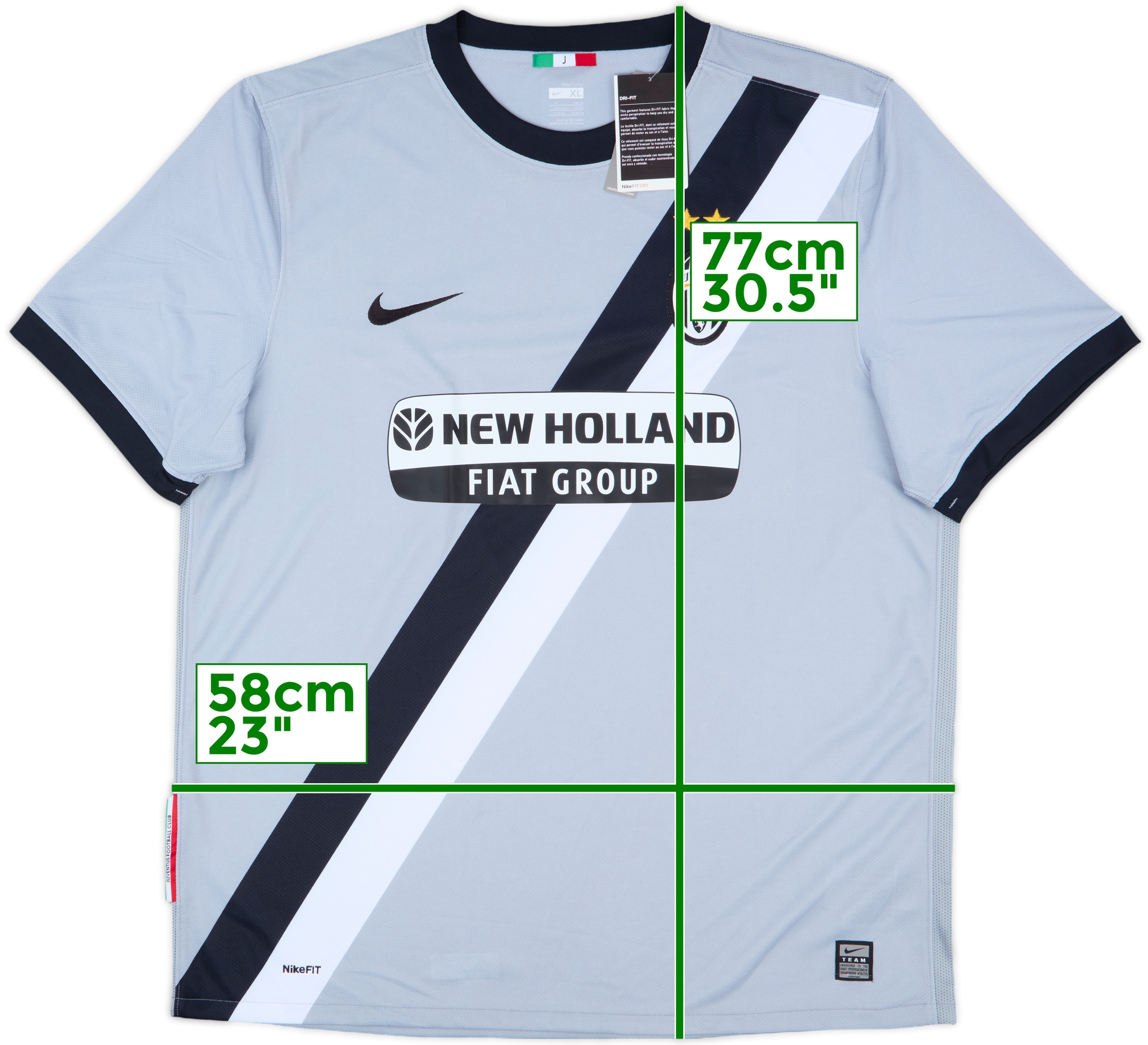 NIKE Juventus　100周年記念　長袖シャツ Kappa & NIKE -2000's JUVENTUS Football Shirt ユベントスの