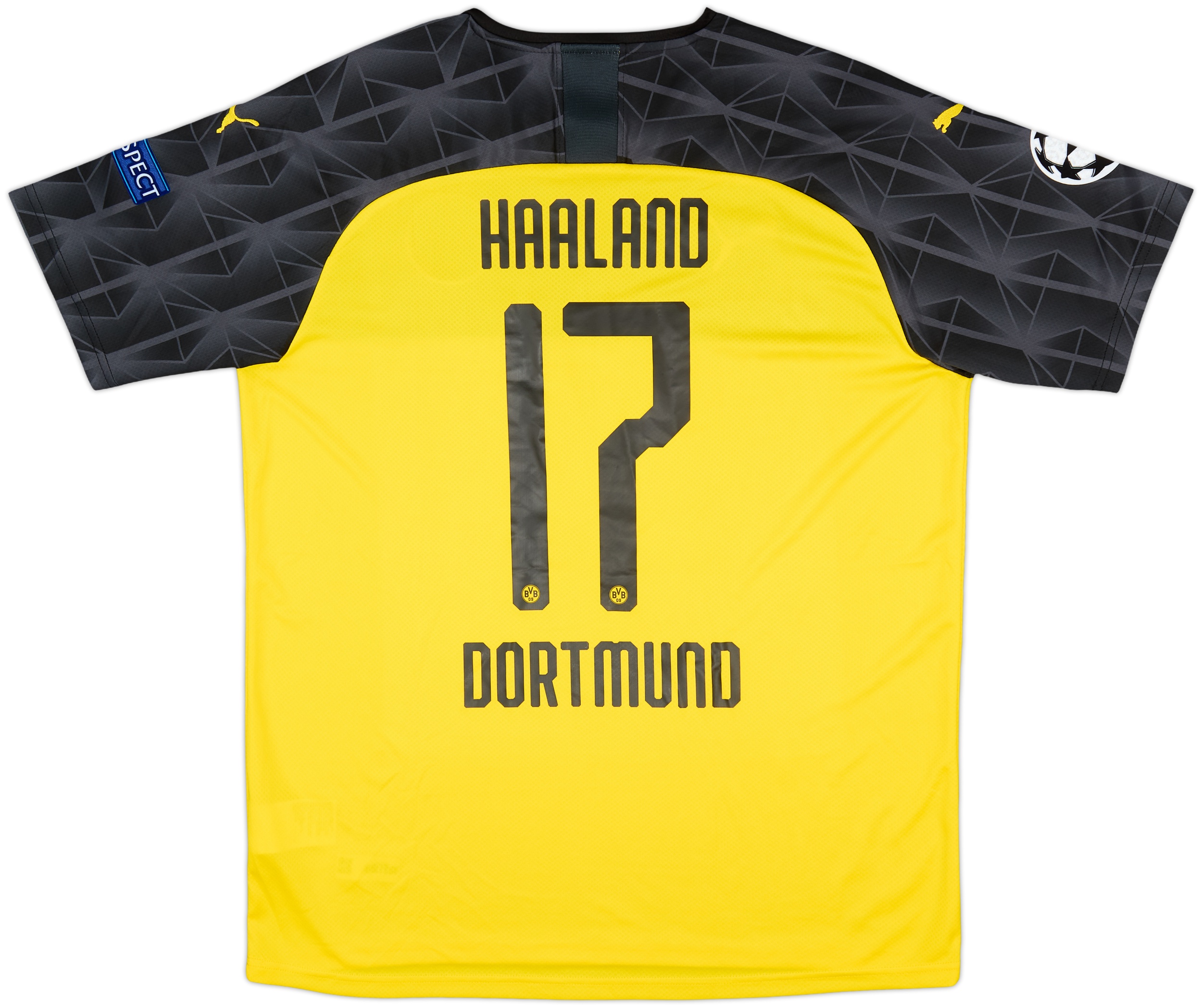 2019-20 Borussia Dortmund Cup Shirt Haaland #17 (XL)