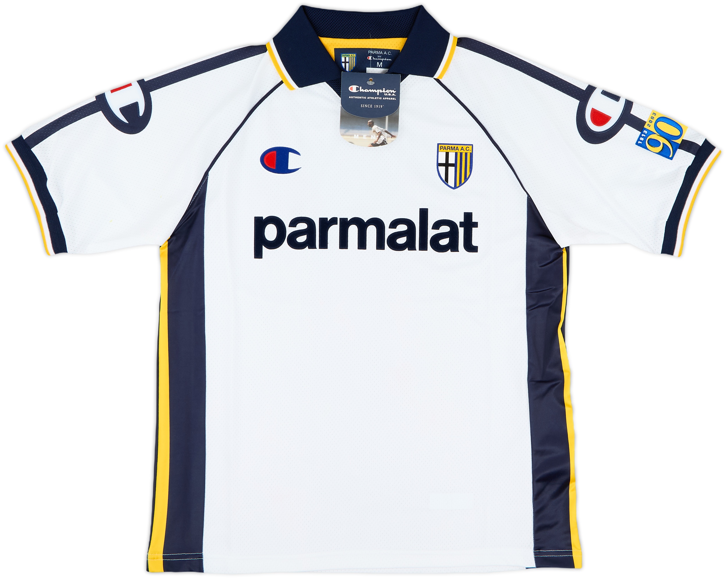 Champion PARMA 03-04 ユニフォーム Tシャツ 半袖 パルマ 08092335406-1_2fotudvxkvz8mblm.jpg