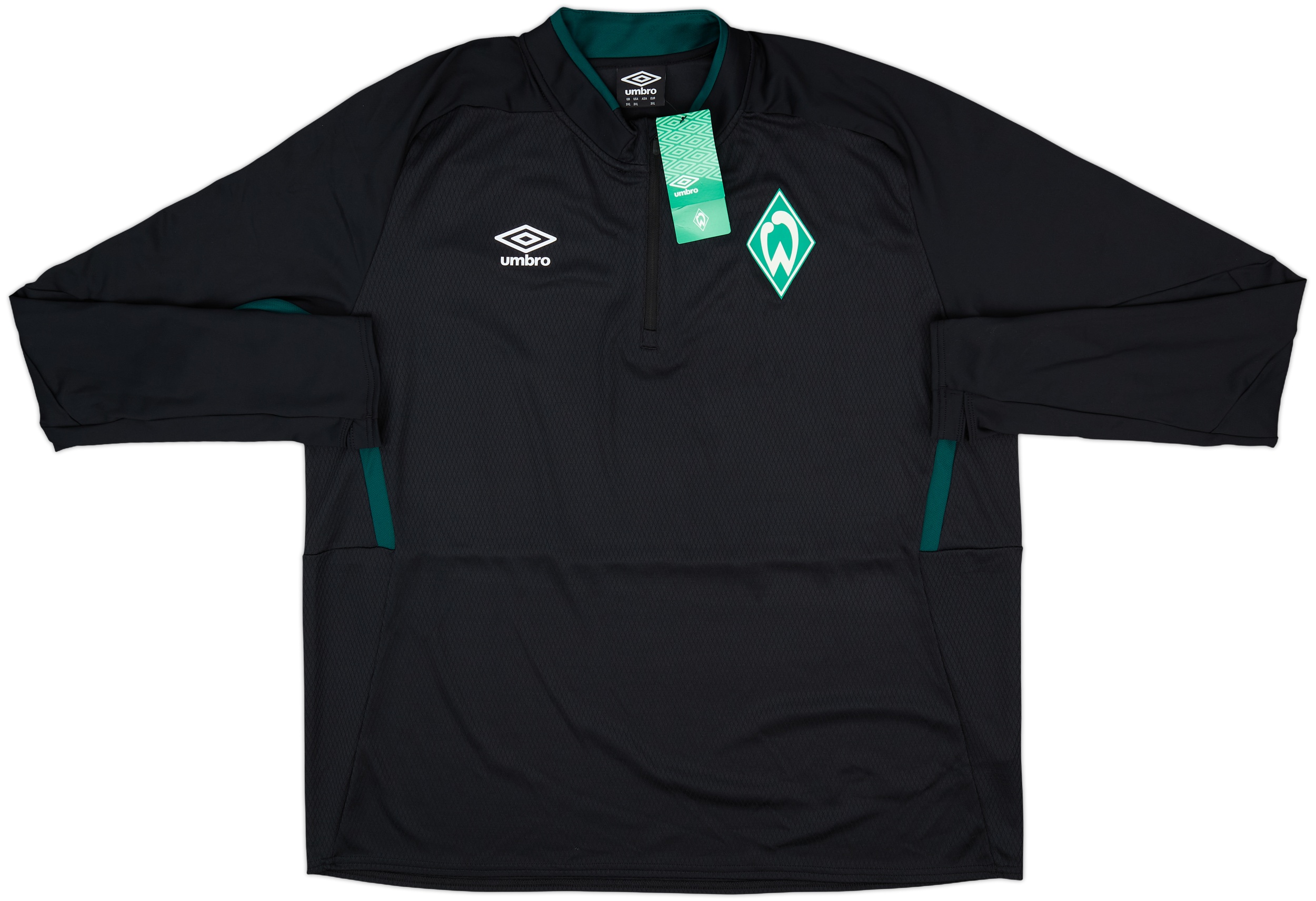 2019-20 Werder Bremen Umbro 1/4 Zip Training Top (3XL)