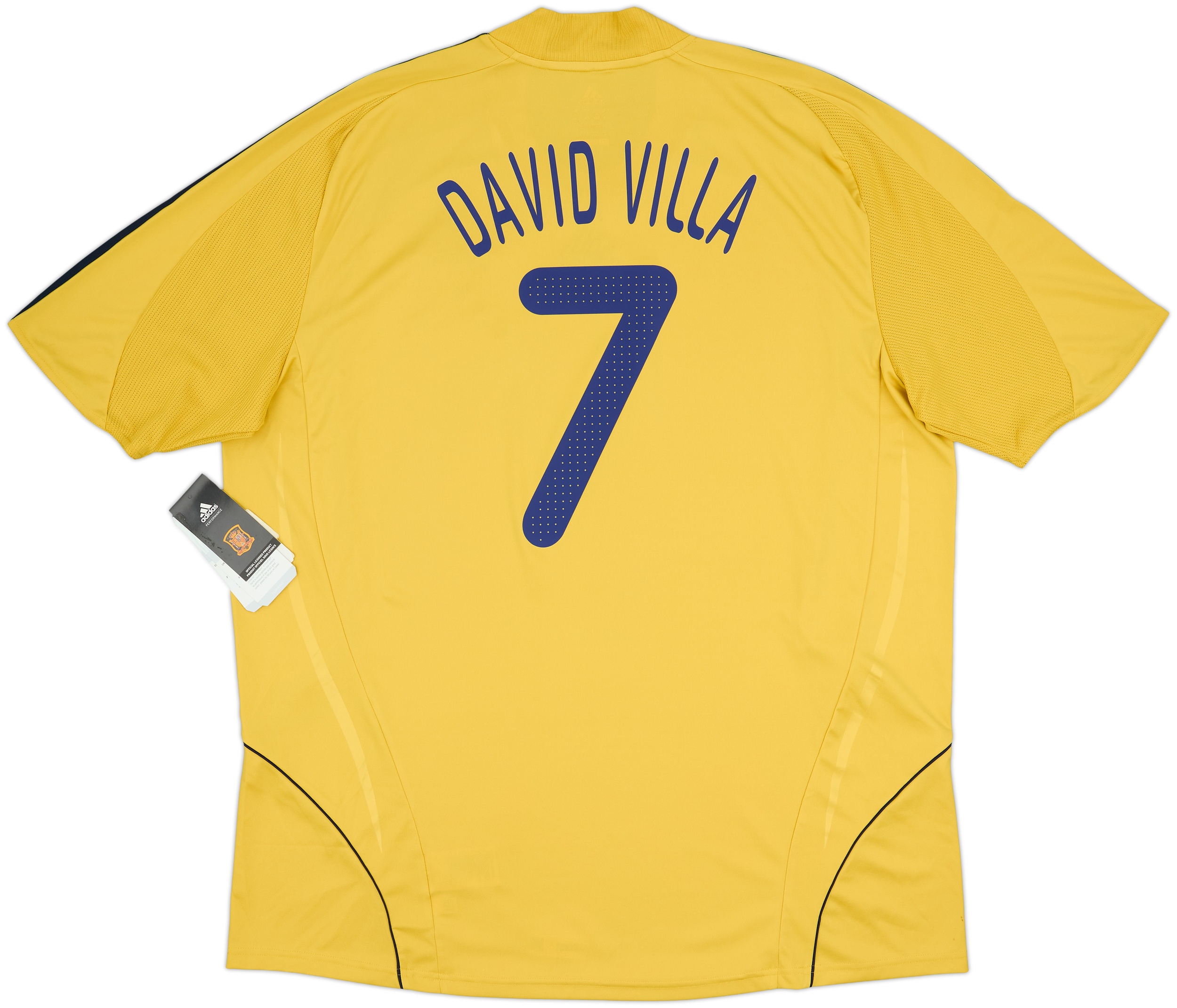 2008-10 Spain Away Shirt David Villa #7 (XXL)