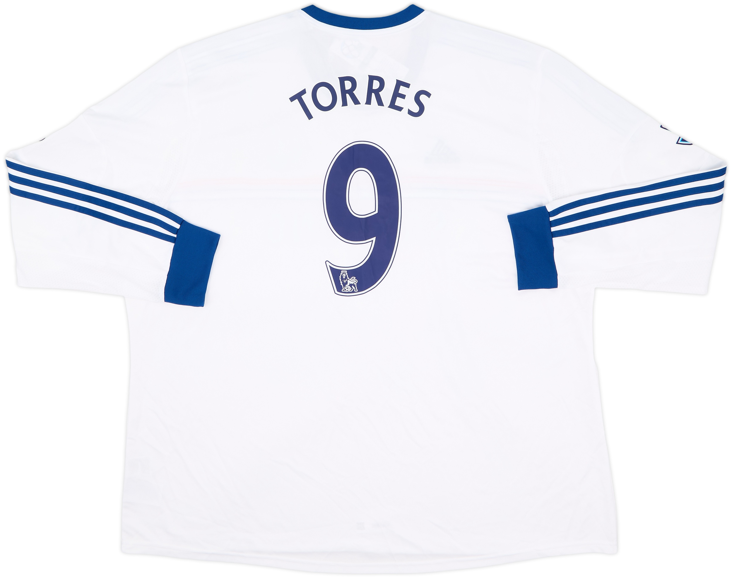 2013-14 Chelsea Away L/S Shirt Torres #9 (3XL)