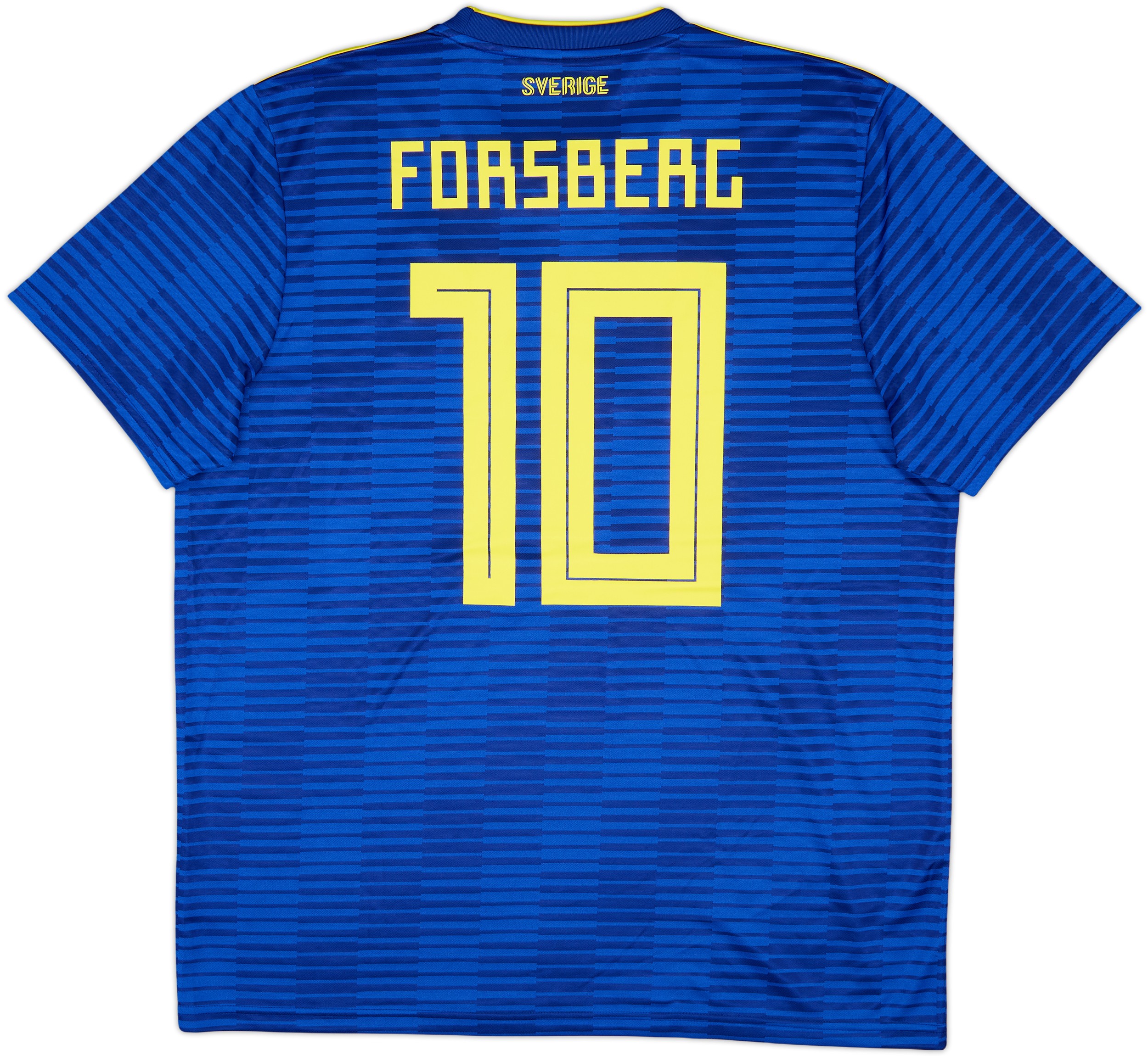 2018-20 Sweden Away Shirt Forsberg #10 - 9/10 - (XL)