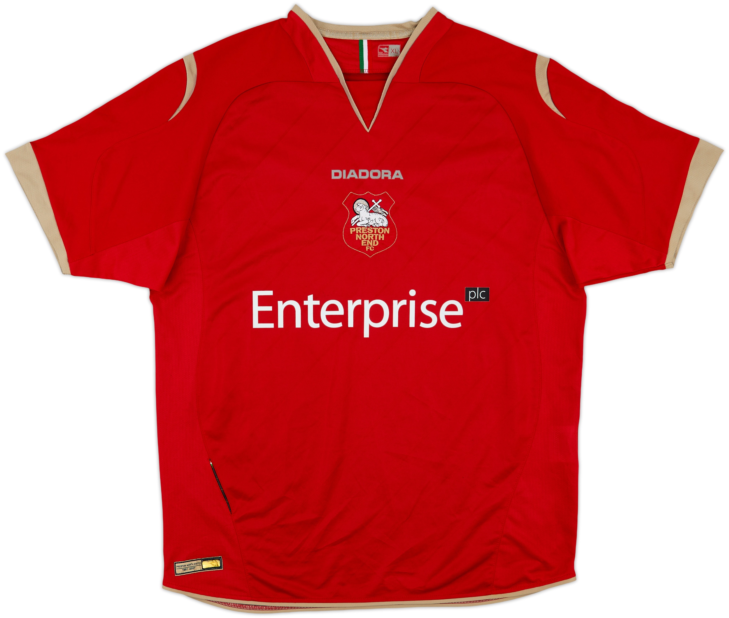 2007-08 Preston North End Away Shirt - 8/10 - (XL)