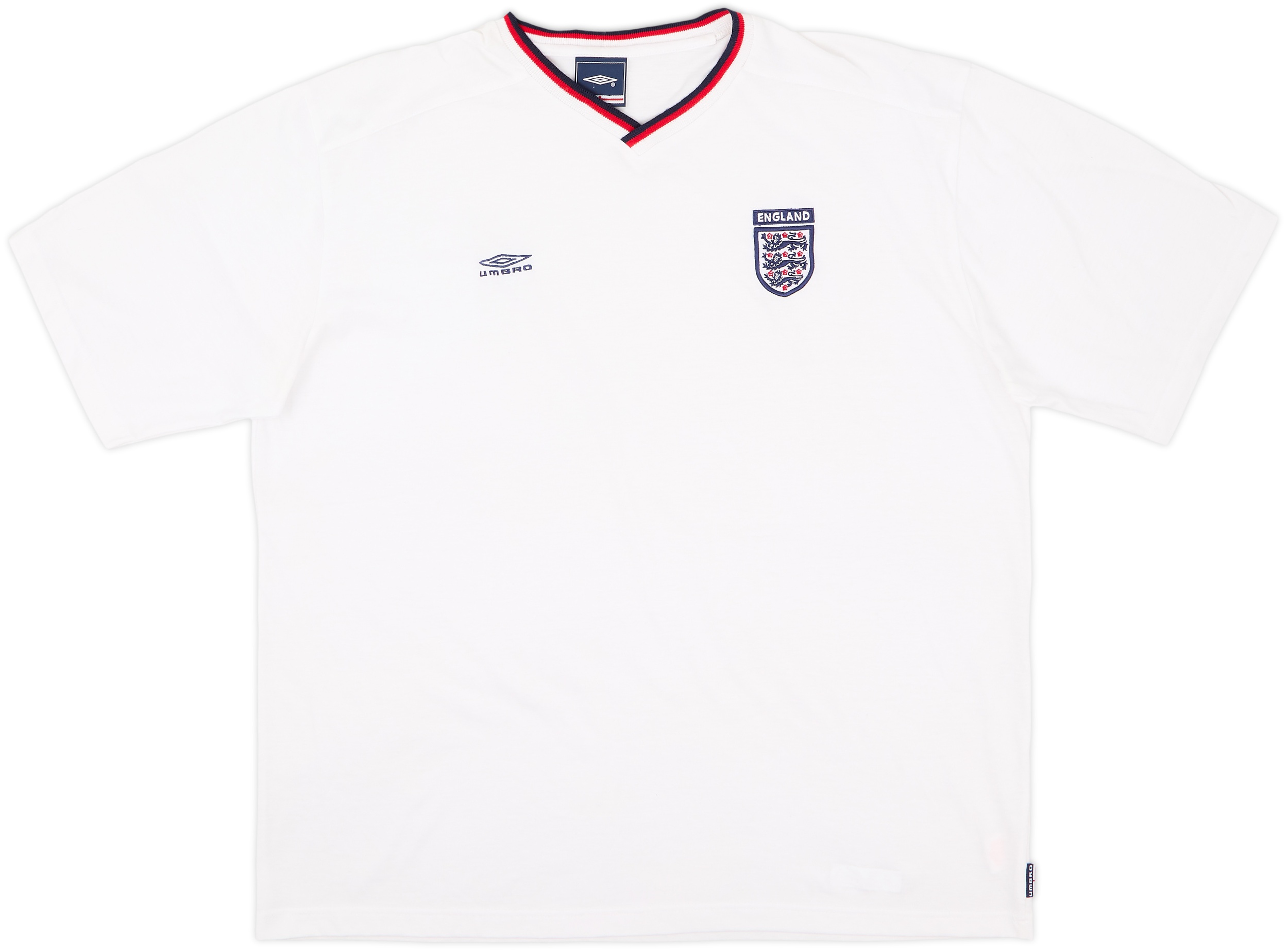 2002-03 England Umbro Training Shirt - 9/10 - (XL)