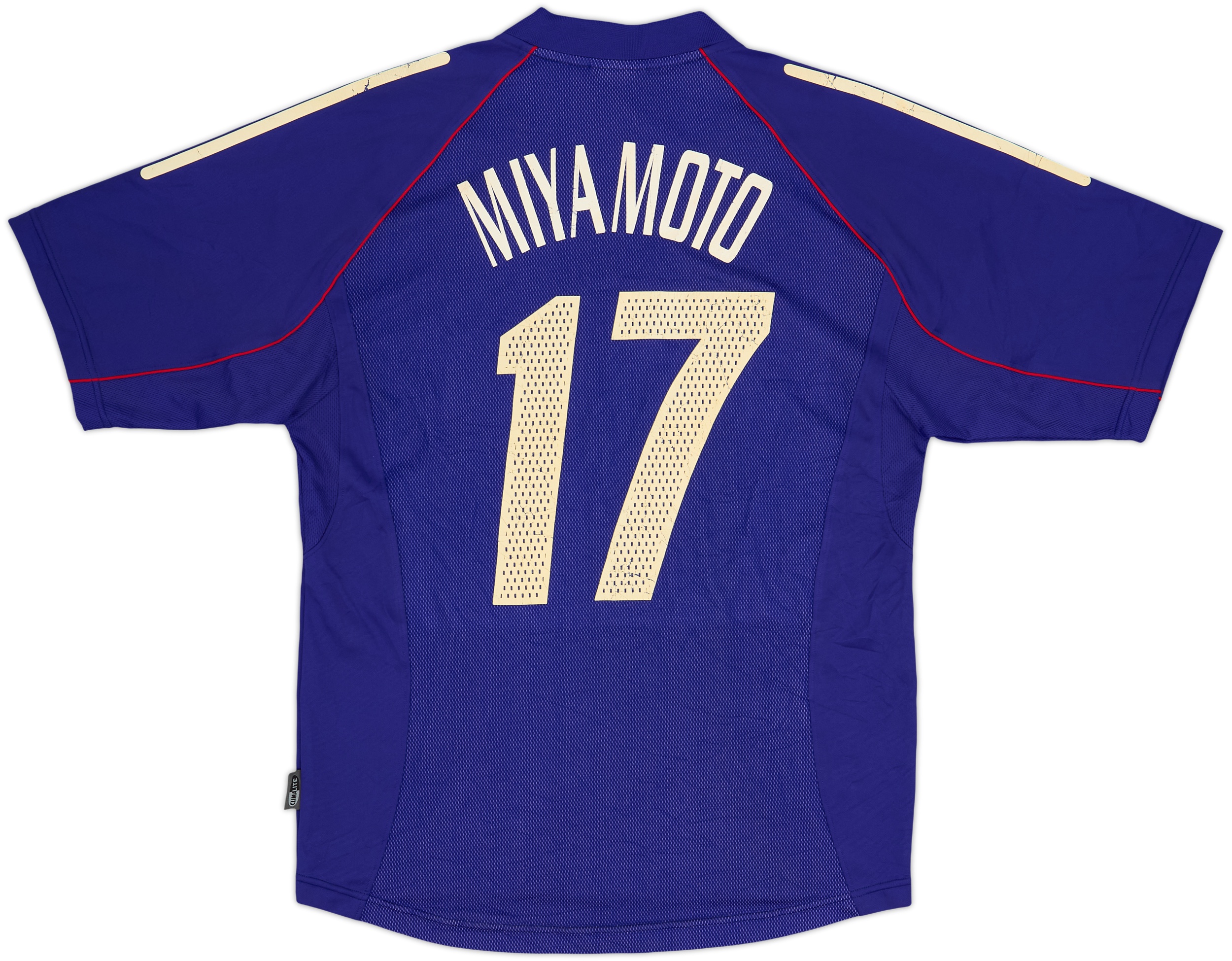 2002-04 Japan Home Shirt Miyamoto #17 (M)