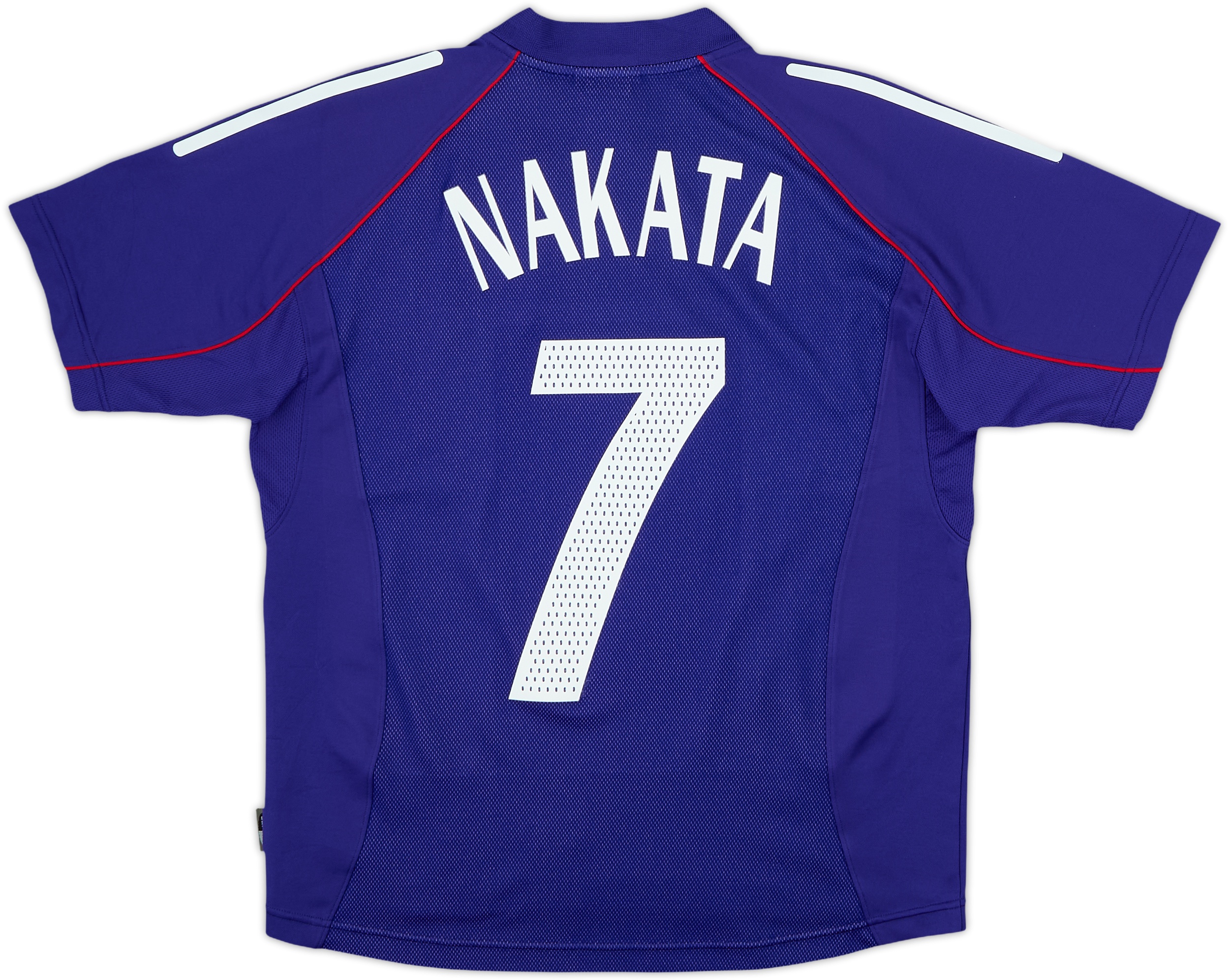 2002-04 Japan Home Shirt Nakata #7 - 8/10 - (L.Boys)