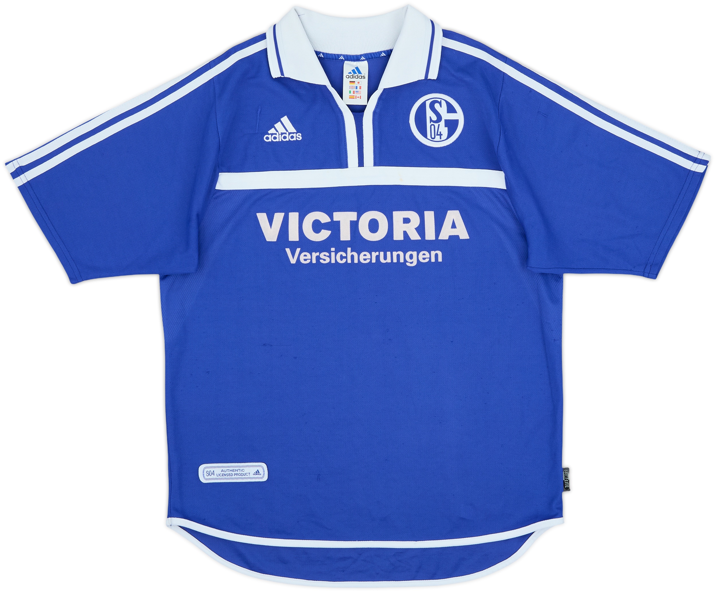 2001-02 Schalke Home Shirt - 8/10 - (M)