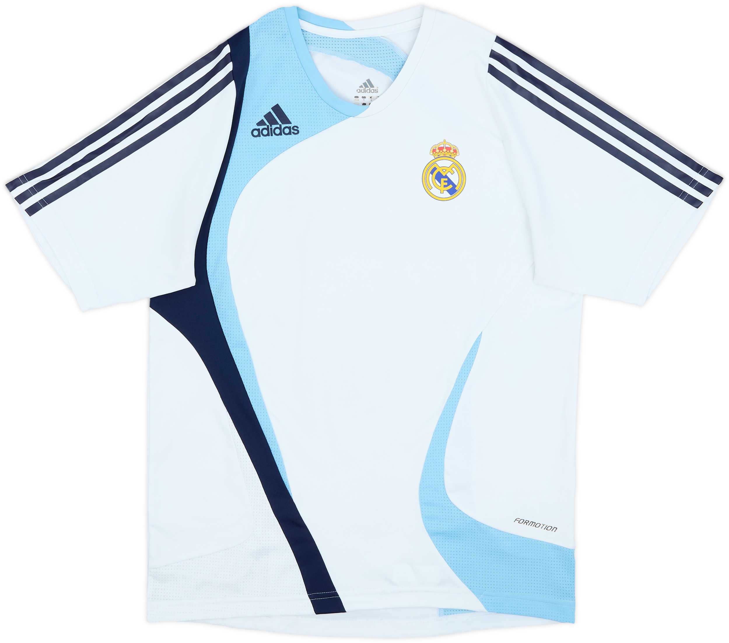 2007-08 Real Madrid adidas Formotion Training Shirt - 6/10 - (S)