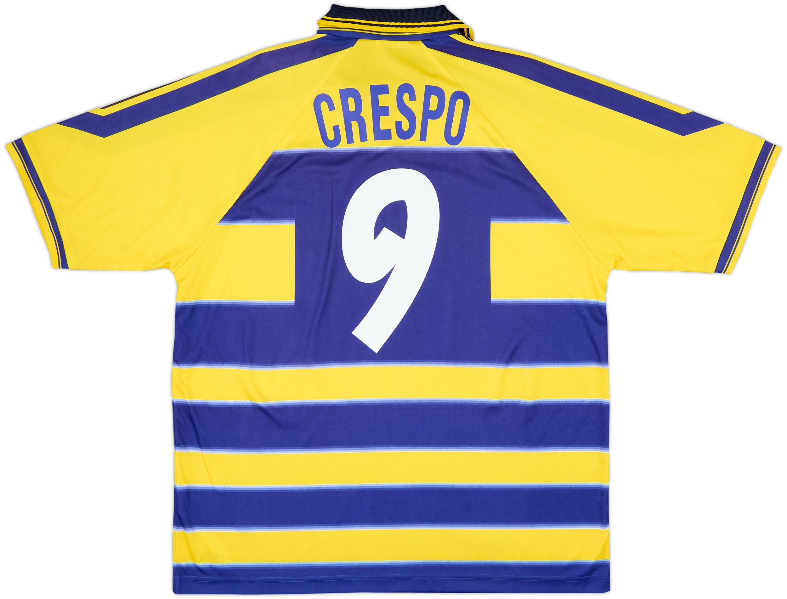 parmalat ユニホーム 1999年物 Parma Parmalat Champion Football Shirt 1999/2000 Crespo Soccer L/S