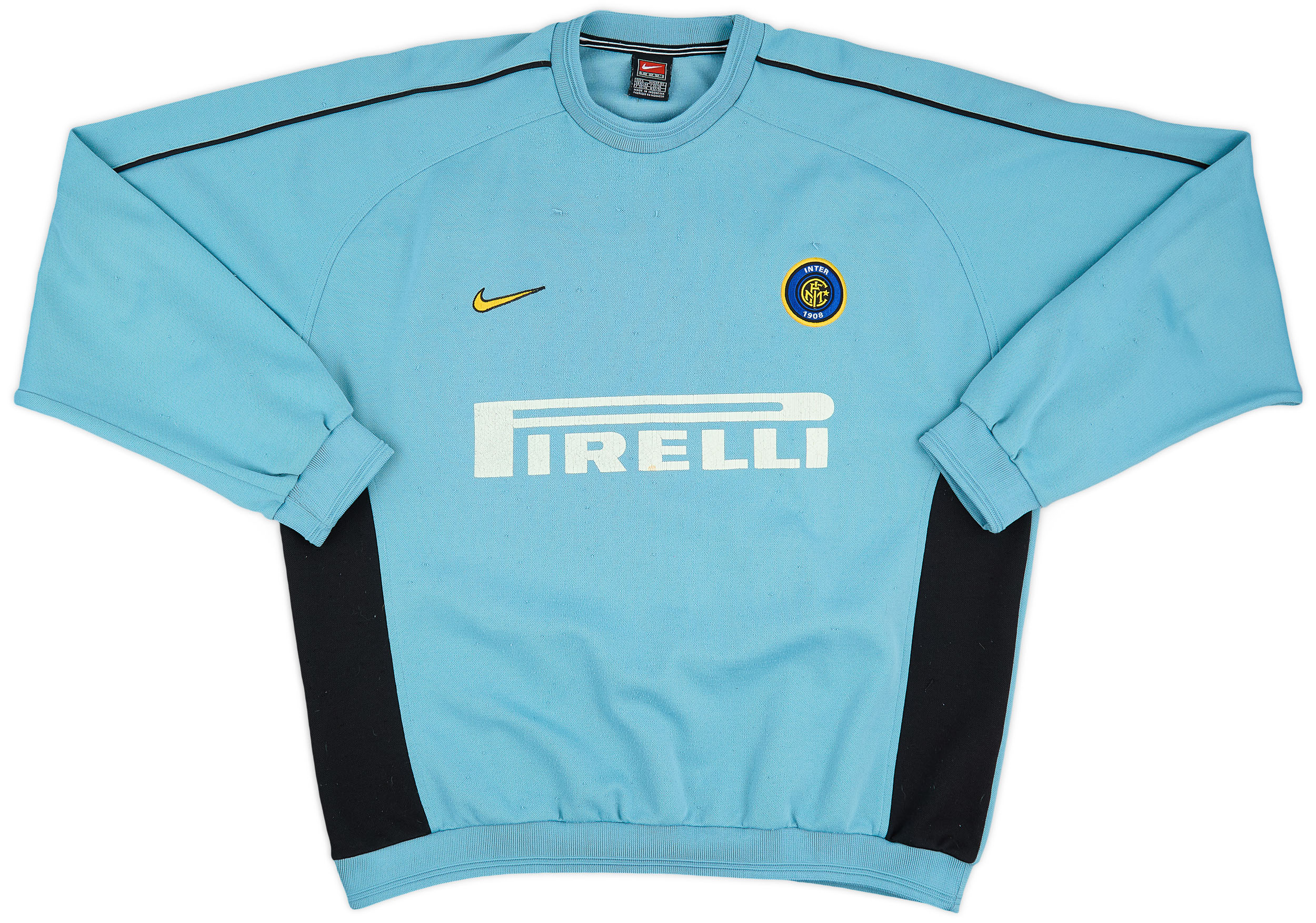 （希少）1999-00 Inter Milan Nike Sweat Top 1999-00 Inter Milan Nike Sweat Top - 5/10 - (L)