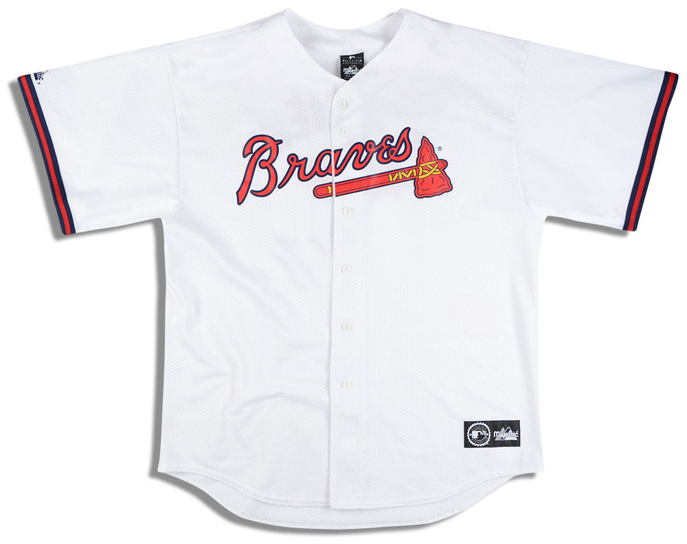 2005-09 Atlanta Braves C. Jones #10 Majestic Replica Jersey (Home) XXL