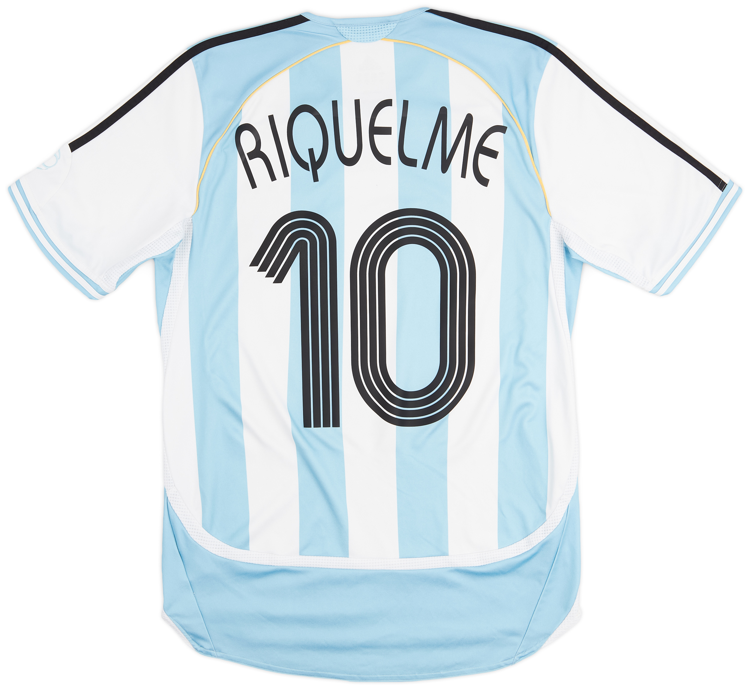 2005-07 Argentina Home Shirt Riquelme #10 - 8/10 - (S)