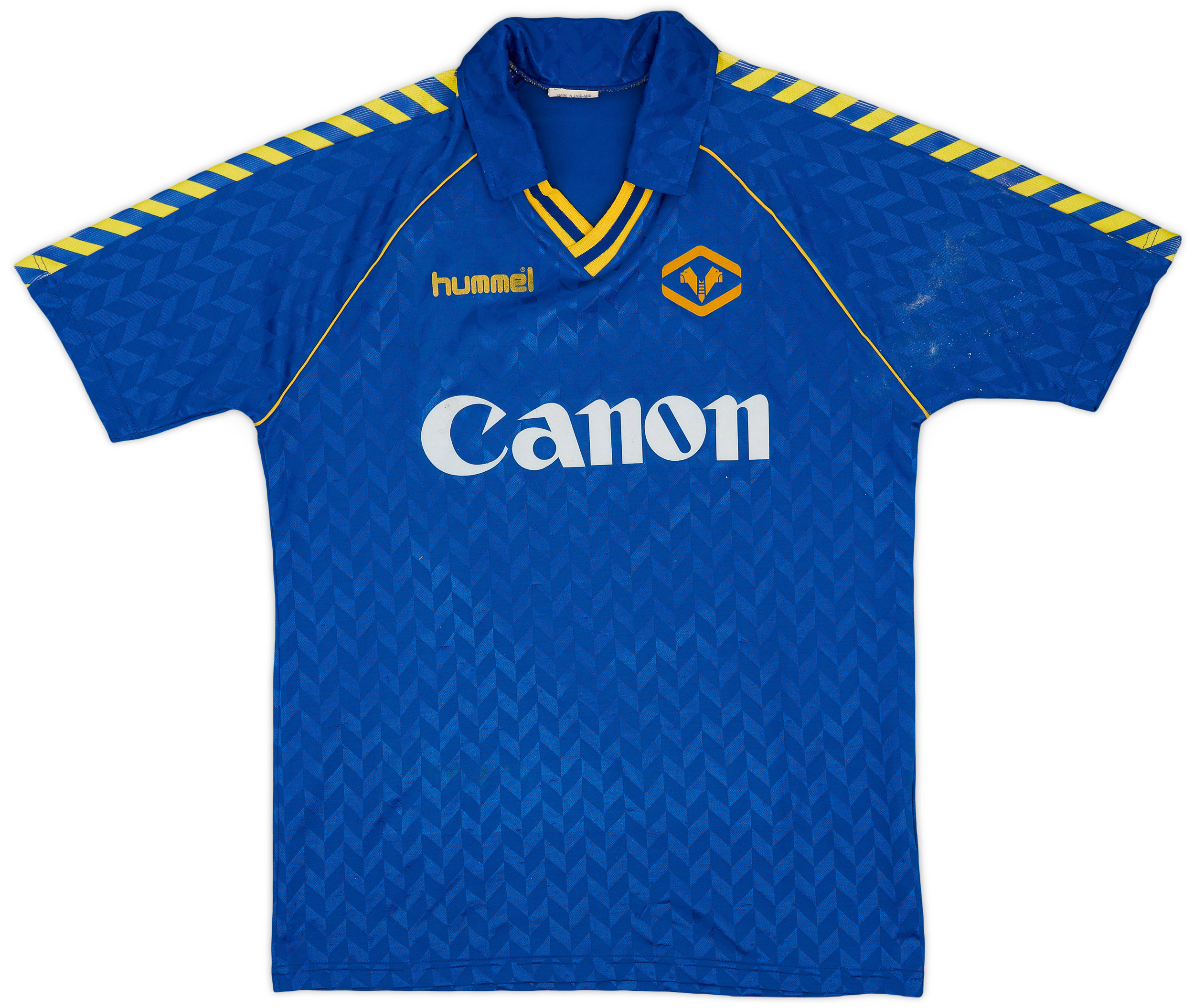 1987-89 Hellas Verona Home Shirt Manuel #9 - 8/10 - (M)