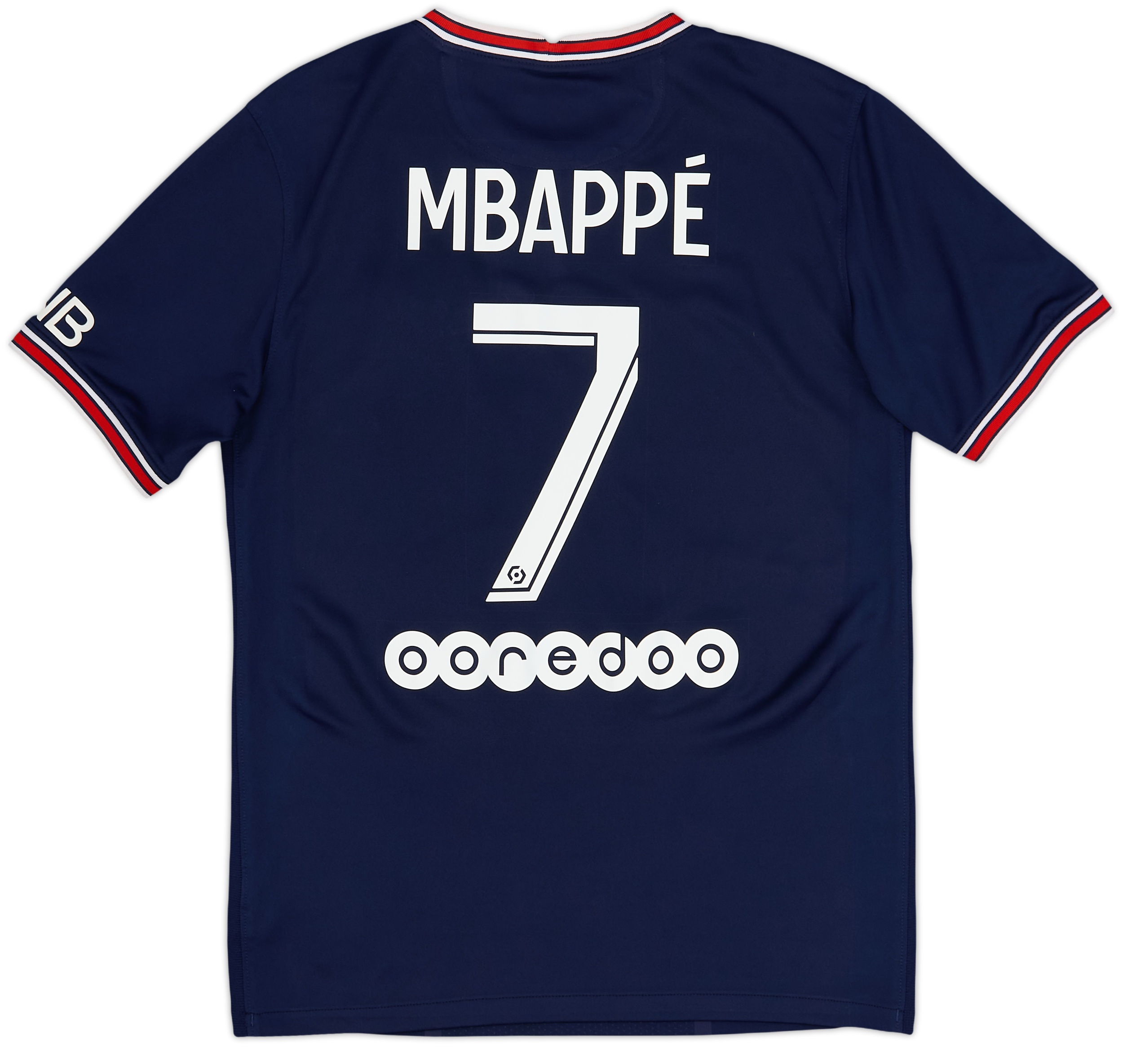 2021-22 Paris Saint-Germain Home Shirt Mbappe #7 - 9/10 - (S)
