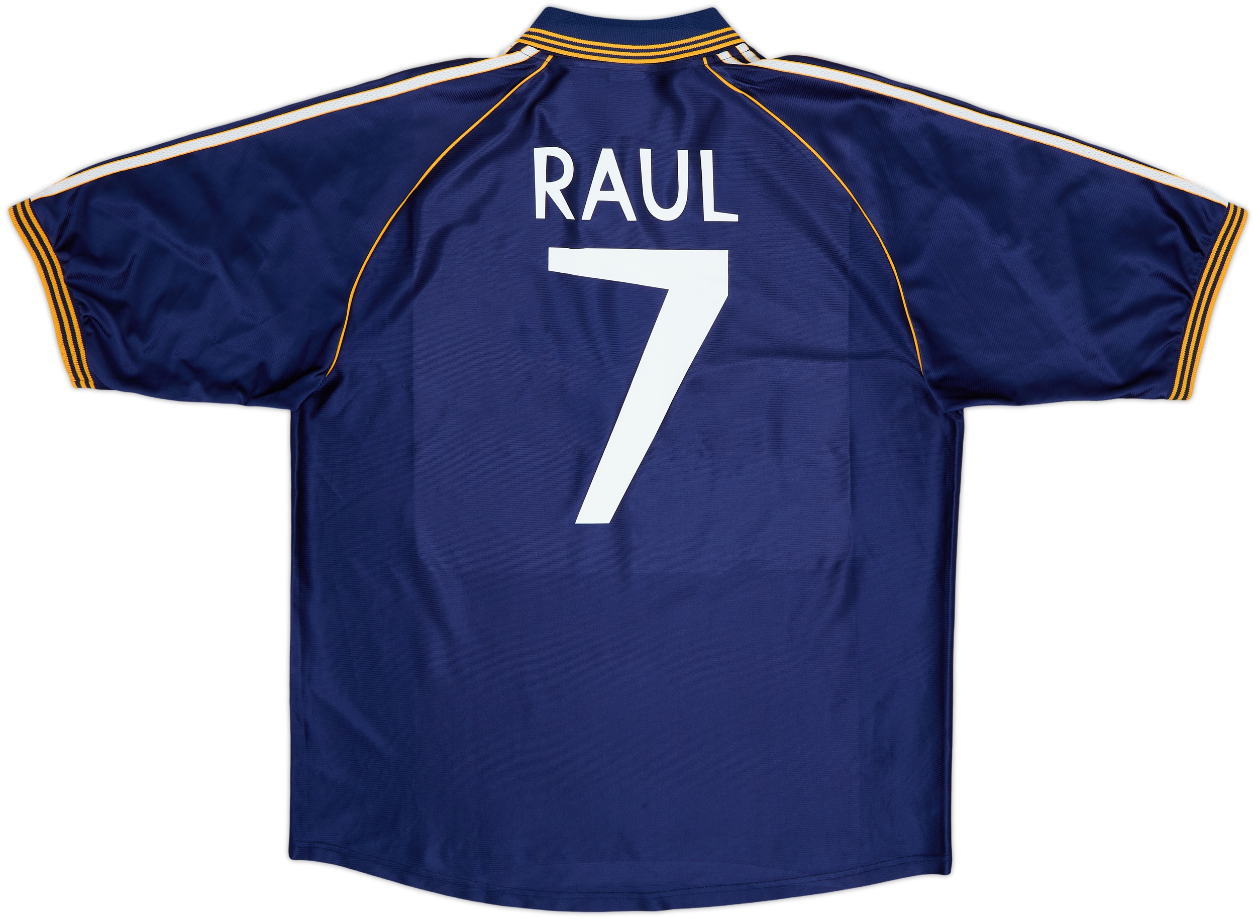 ウェア Real Madrid 98-99  RAUL 7 1998-99 Real Madrid Third Shirt Raul #7 - 7/10 - (XL)