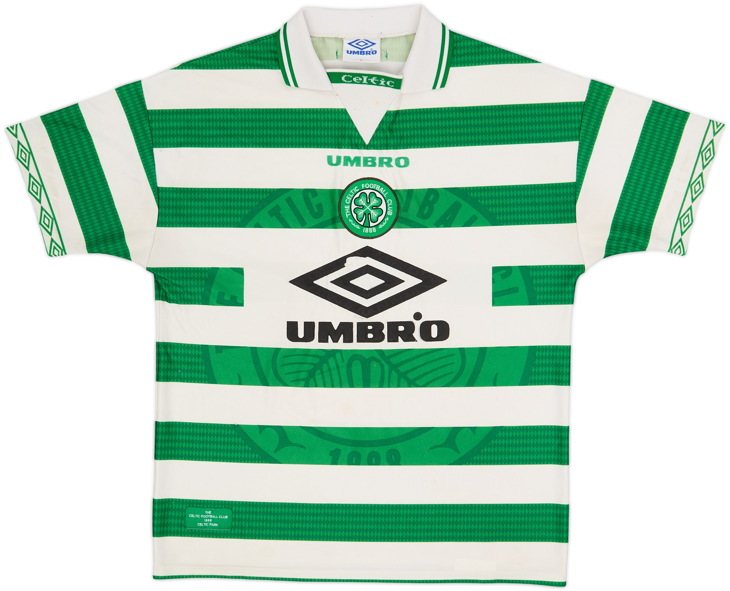 1997-99 Celtic Home Shirt - 5/10 - (L)