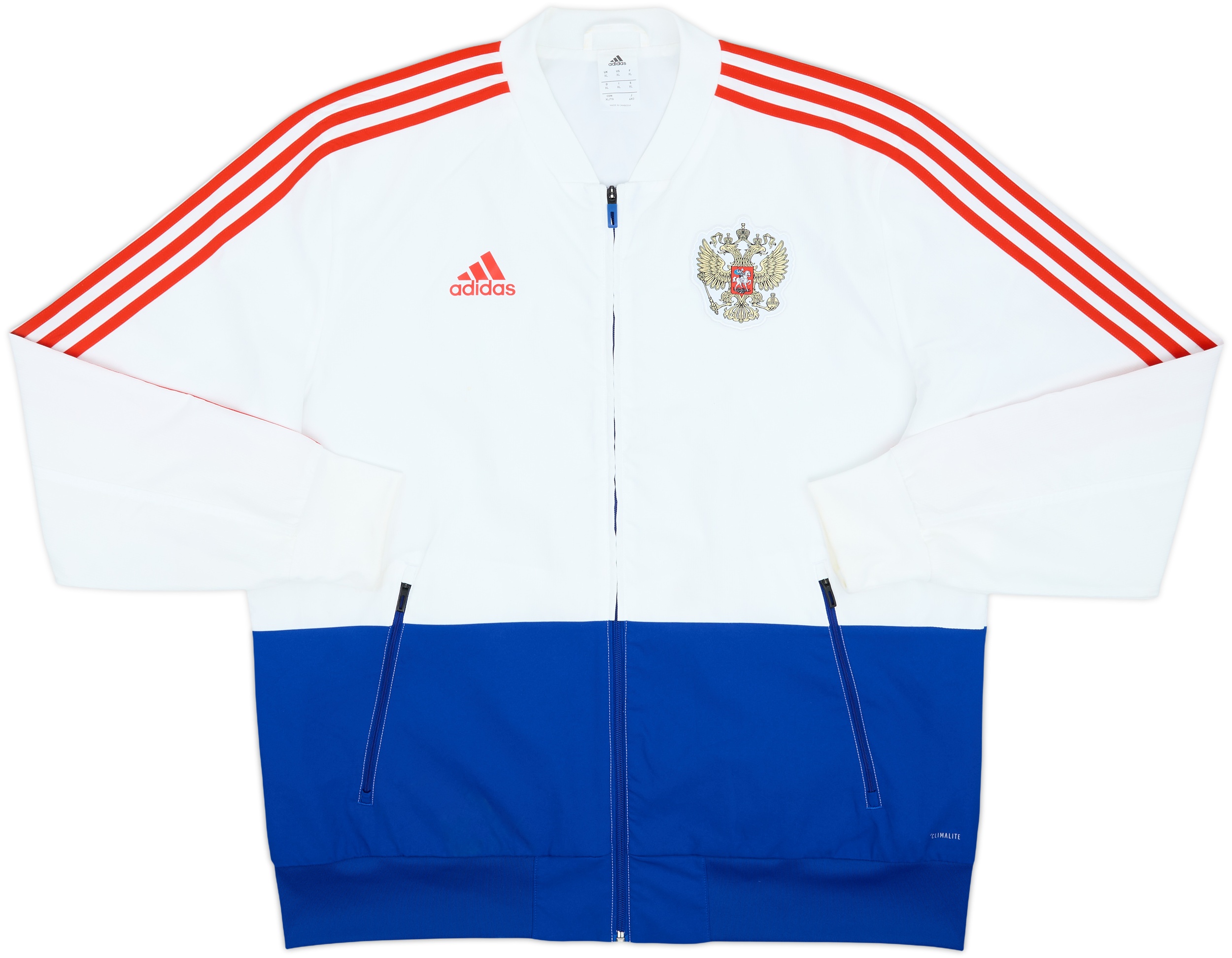 2015-16 Russia adidas Track Jacket - 7/10 - (XL)