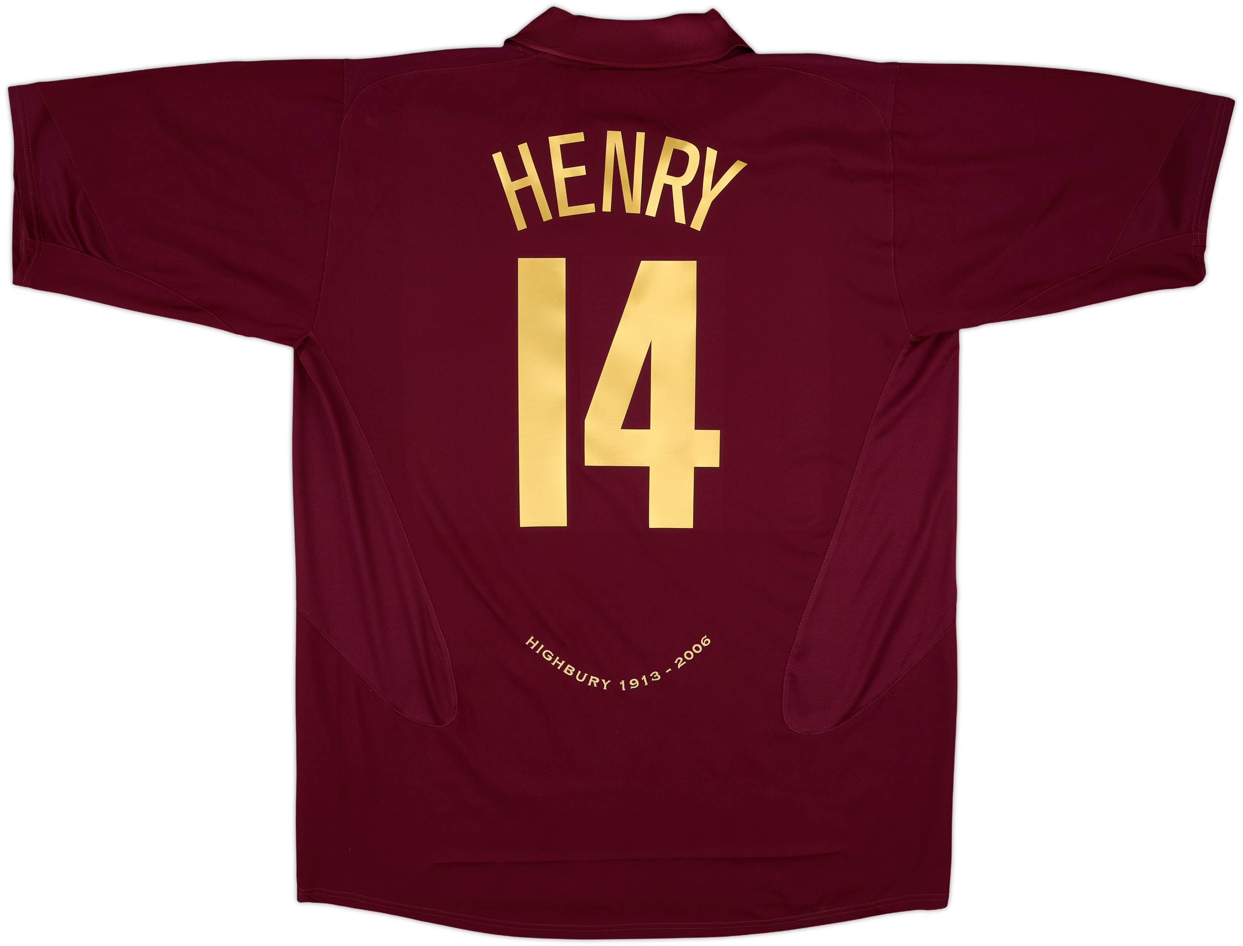 2005-06 Arsenal Home Shirt Henry #14 - 10/10 - (XXL)