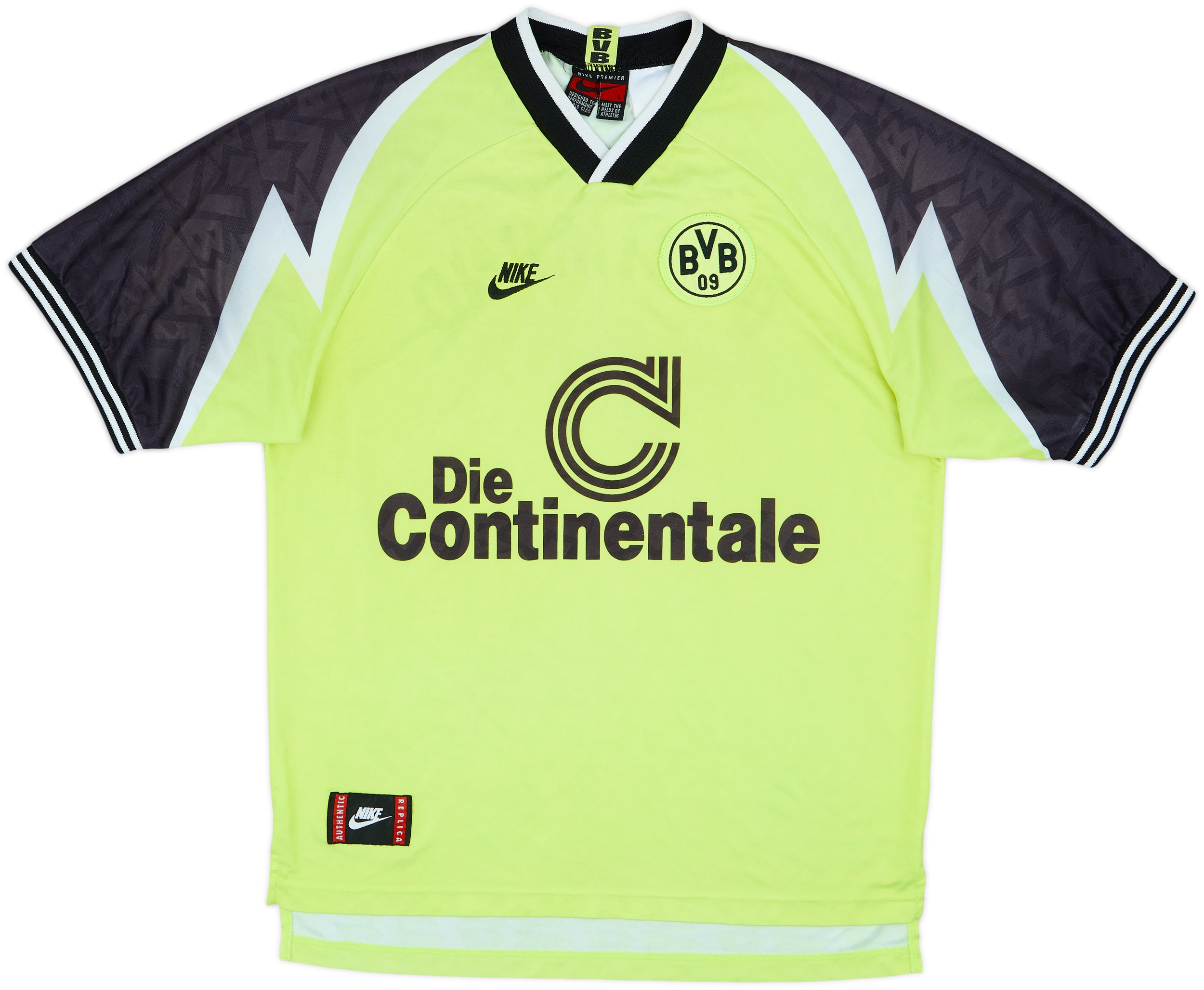 1995-96 Borussia Dortmund Home Shirt - 9/10 - (L)