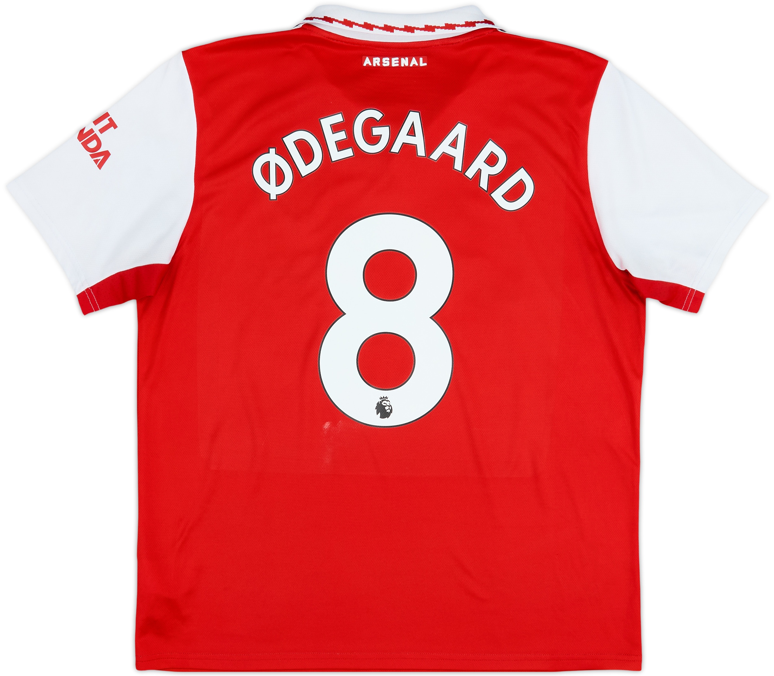2022-23 Arsenal Home Shirt Odegaard #8 - 7/10 - (L)