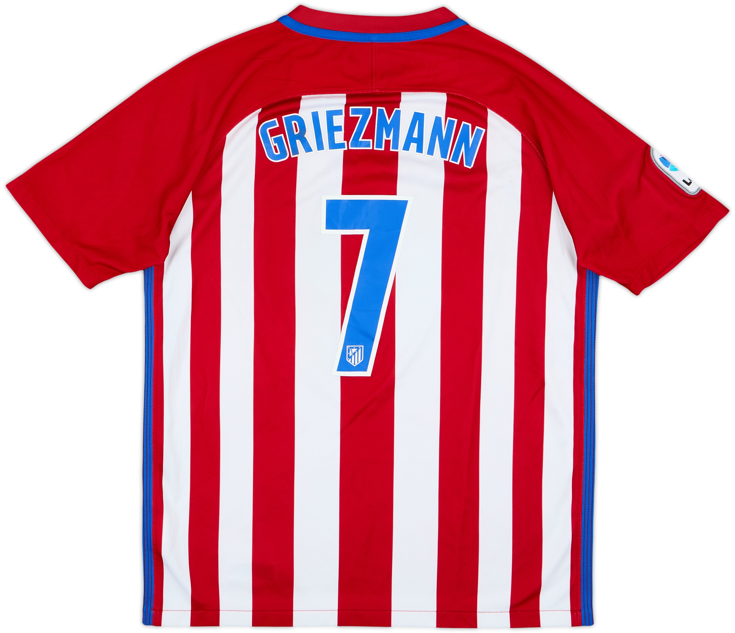 ウェア Atletico Madrid 2016-17 Football Shirts 2016-17 Atletico Madrid Home Shirt Griezmann #7 - 6/10 - (XL.Boys)