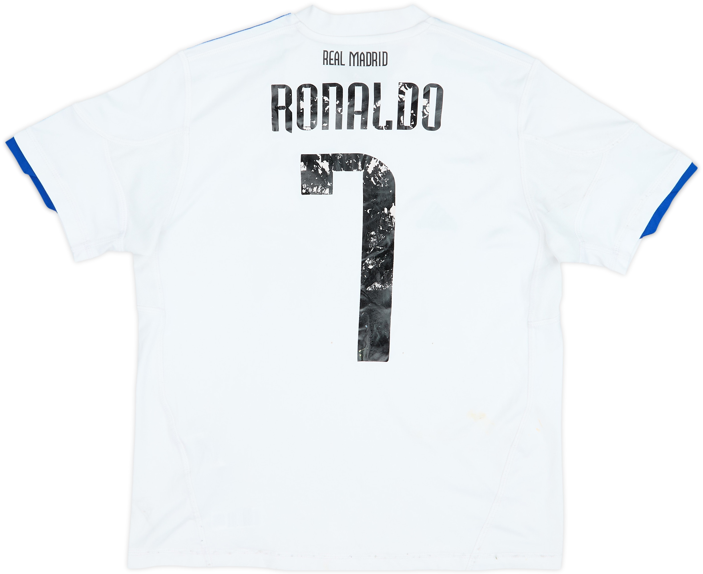 2010-11 Real Madrid Home Shirt Ronaldo #7 - 4/10 - (S.Boys)