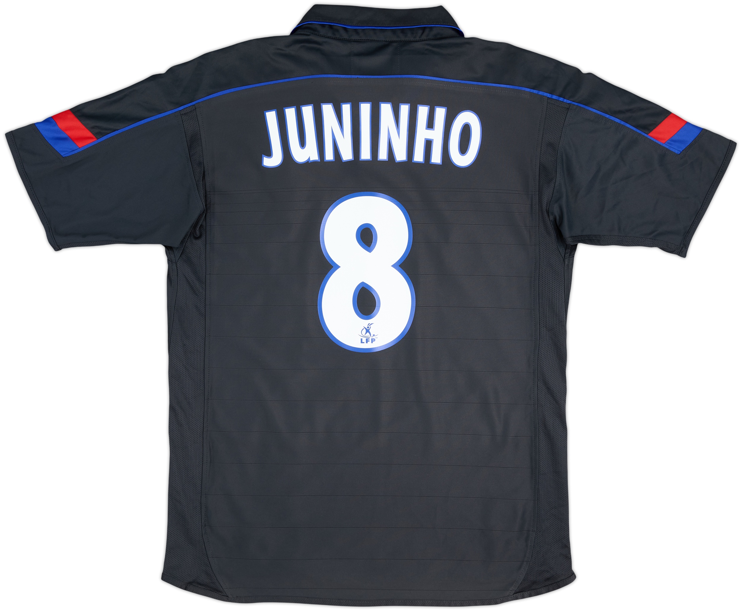 2003-04 Lyon Away Shirt Juninho #8 - 8/10 - (M)