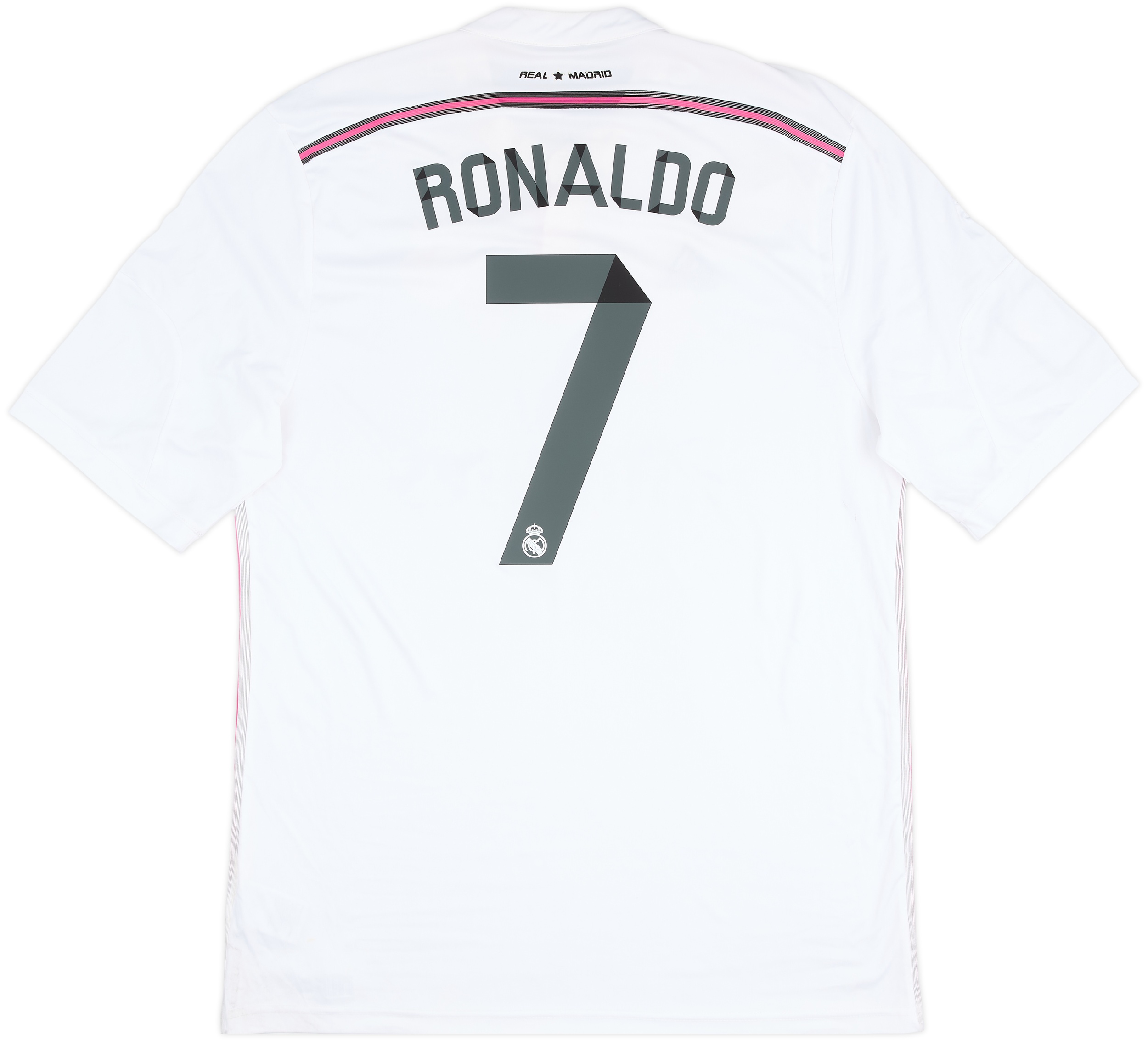Real Madrid Ronaldo 7 シャツ 2014 2014-15 Real Madrid Home Shirt Ronaldo #7 - 5/10 - (XXL)