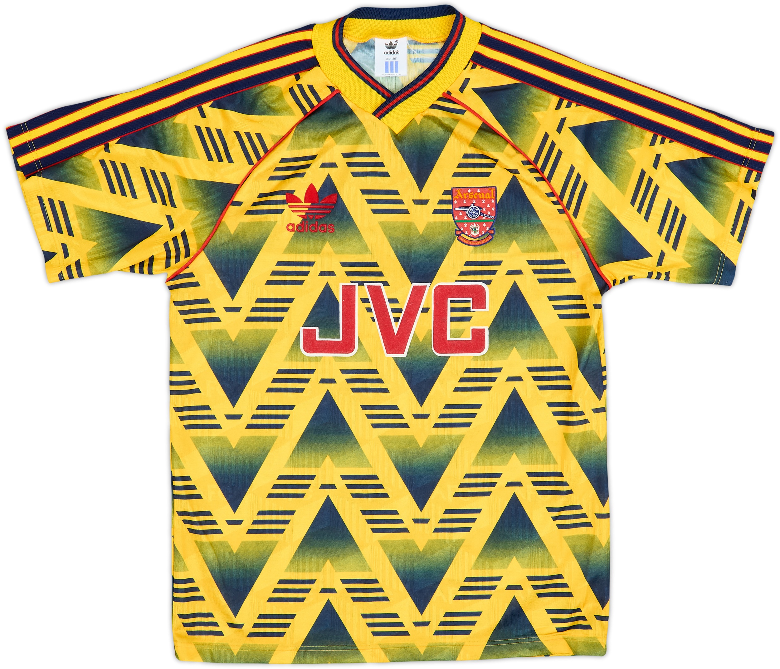 1991-93 Arsenal Away Shirt - 9/10 - (S)