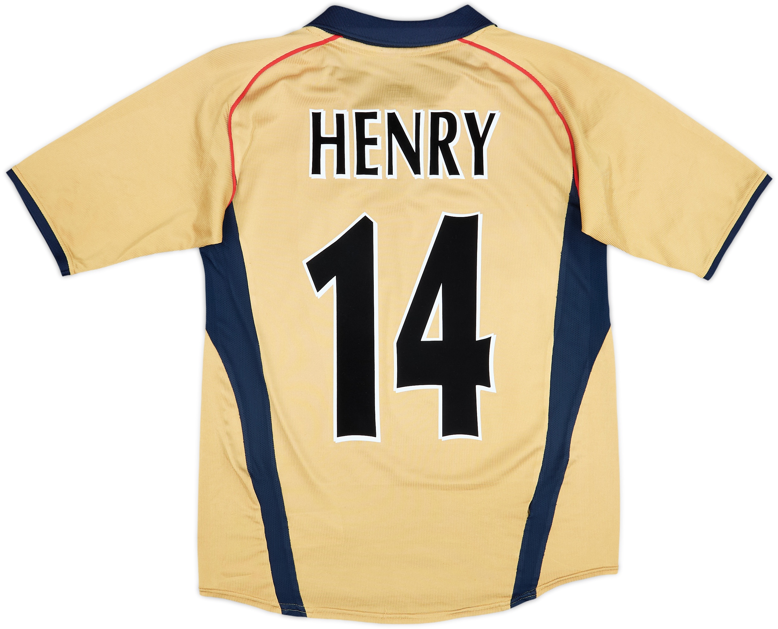 2001-02 Arsenal Away Shirt Henry #14 - 8/10 - (XL.Boys)