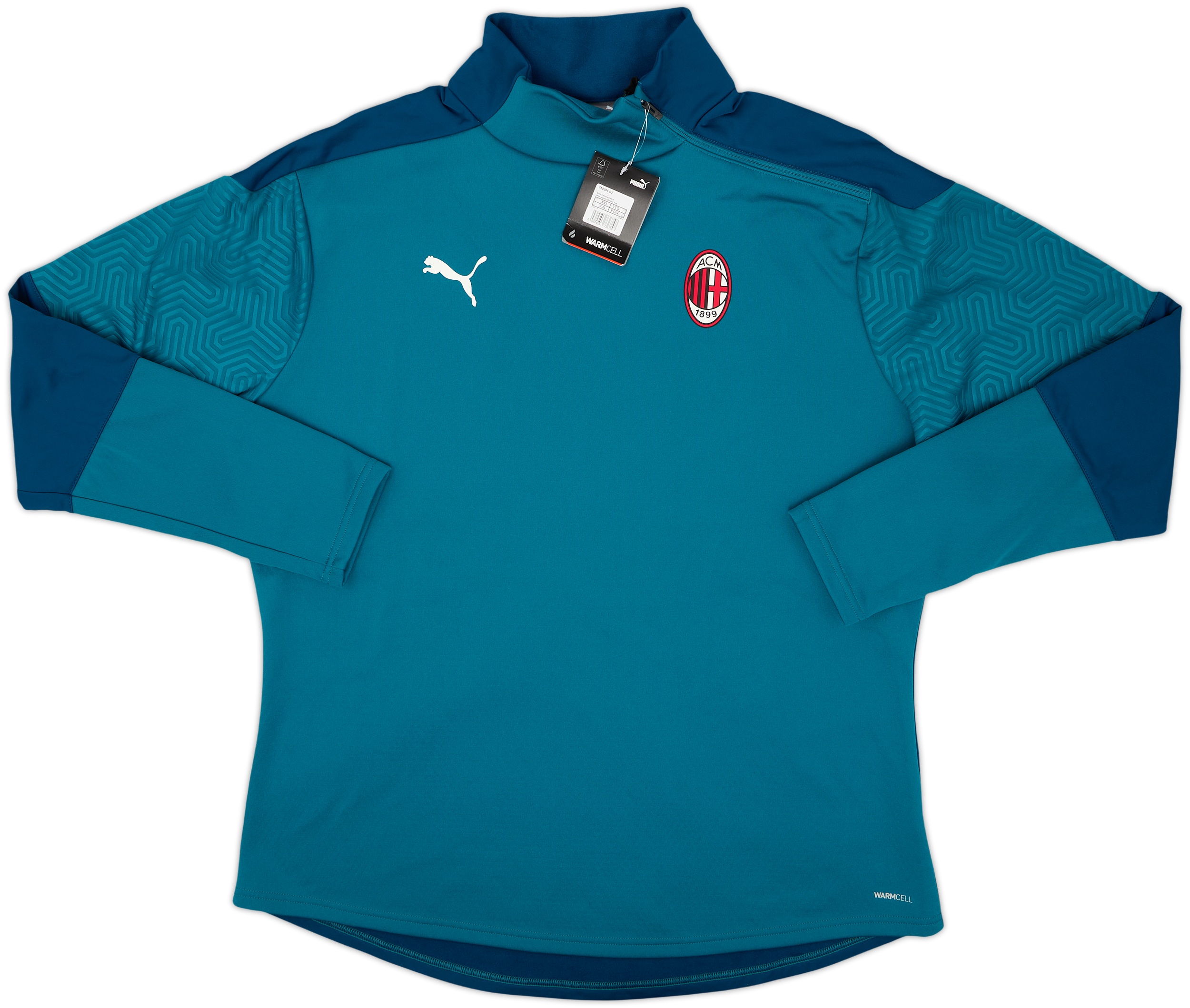 2019-20 AC Milan Puma 1/4 Zip Drill Top (XXL)