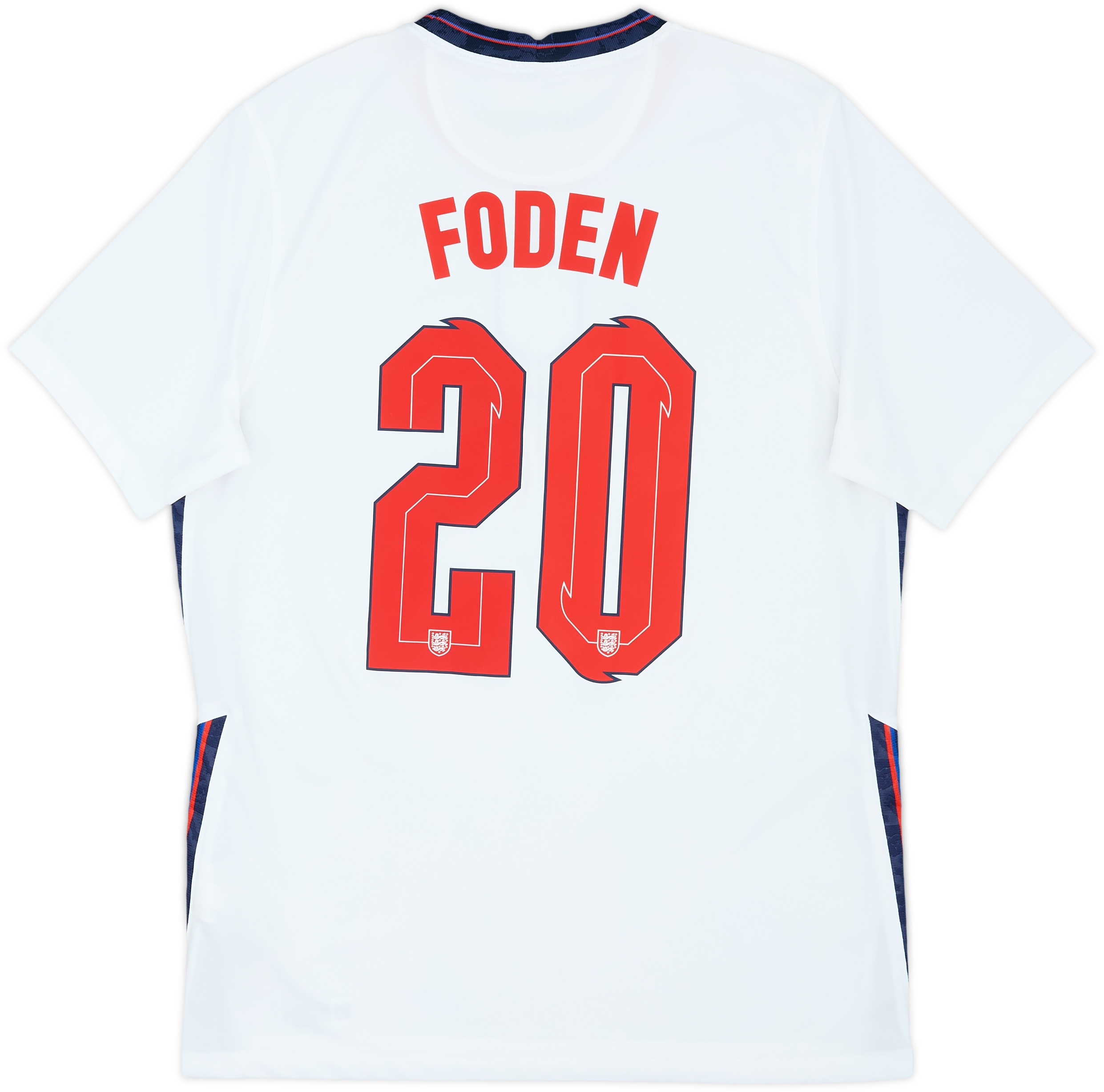 2020-22 England Home Shirt Foden #20 - 7/10 - (L)