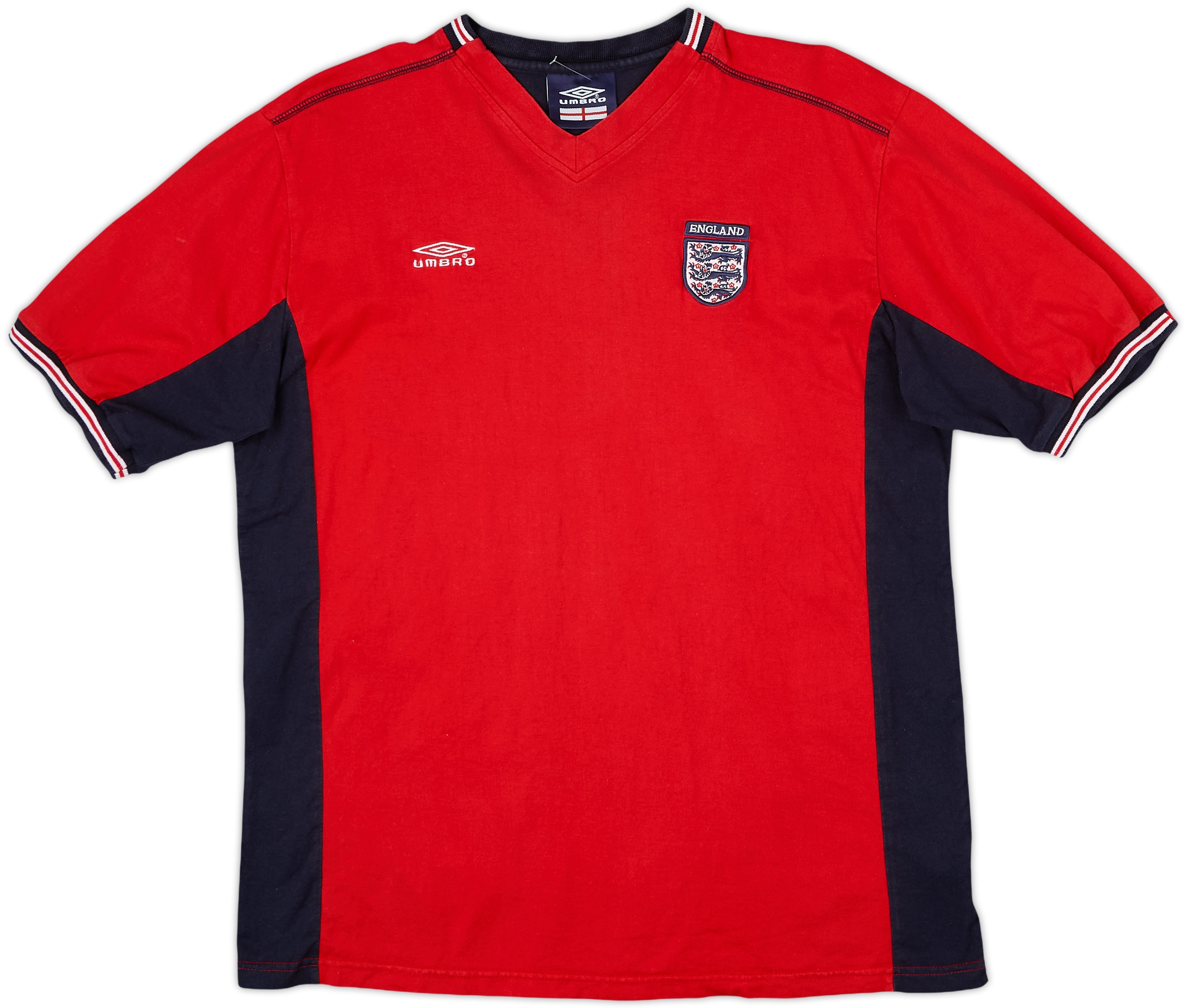 2002-03 England Umbro Cotton Tee - 9/10 - (L)