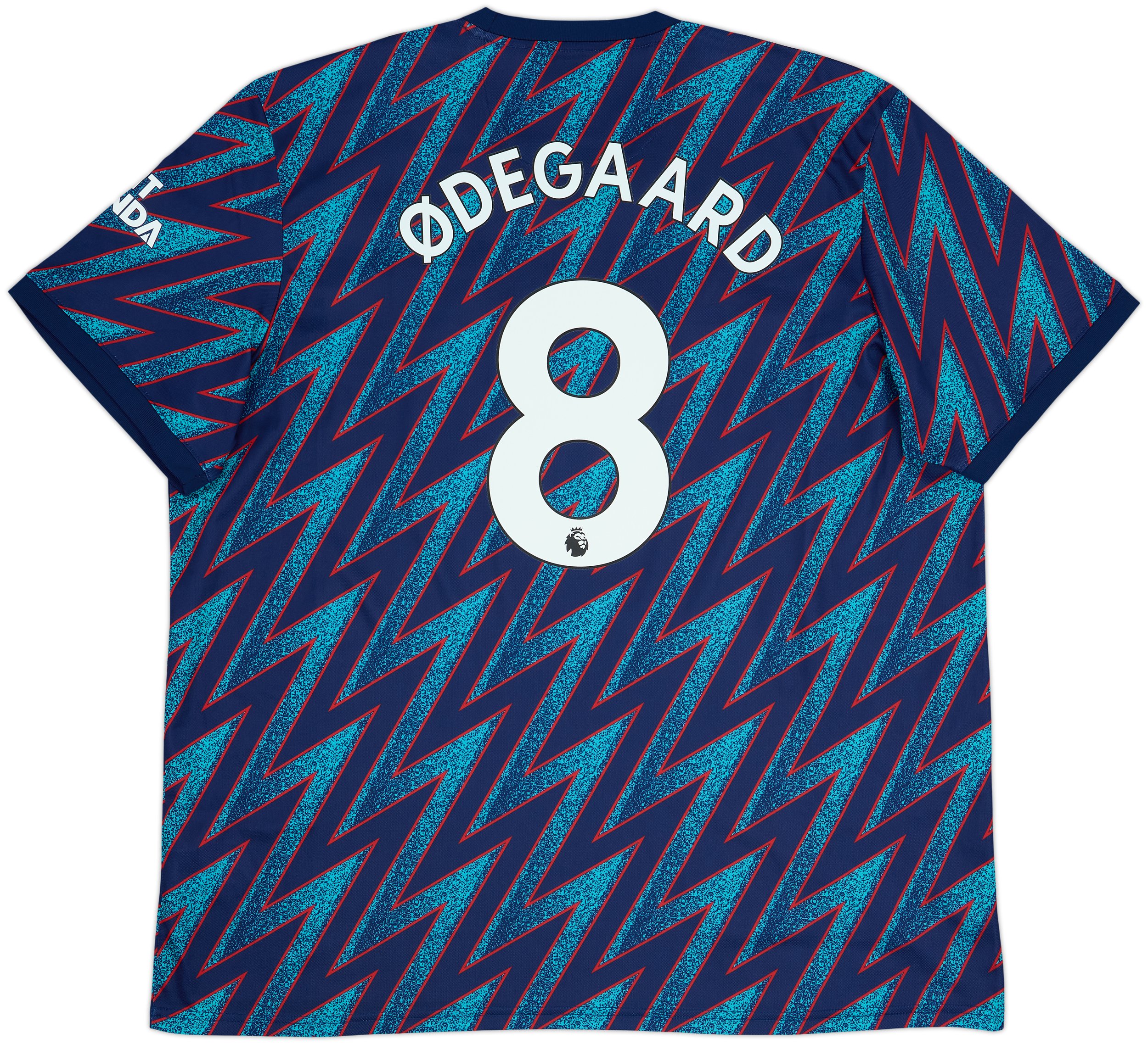 2021-22 Arsenal Third Shirt Odegaard #8 - 10/10 - (XXL)