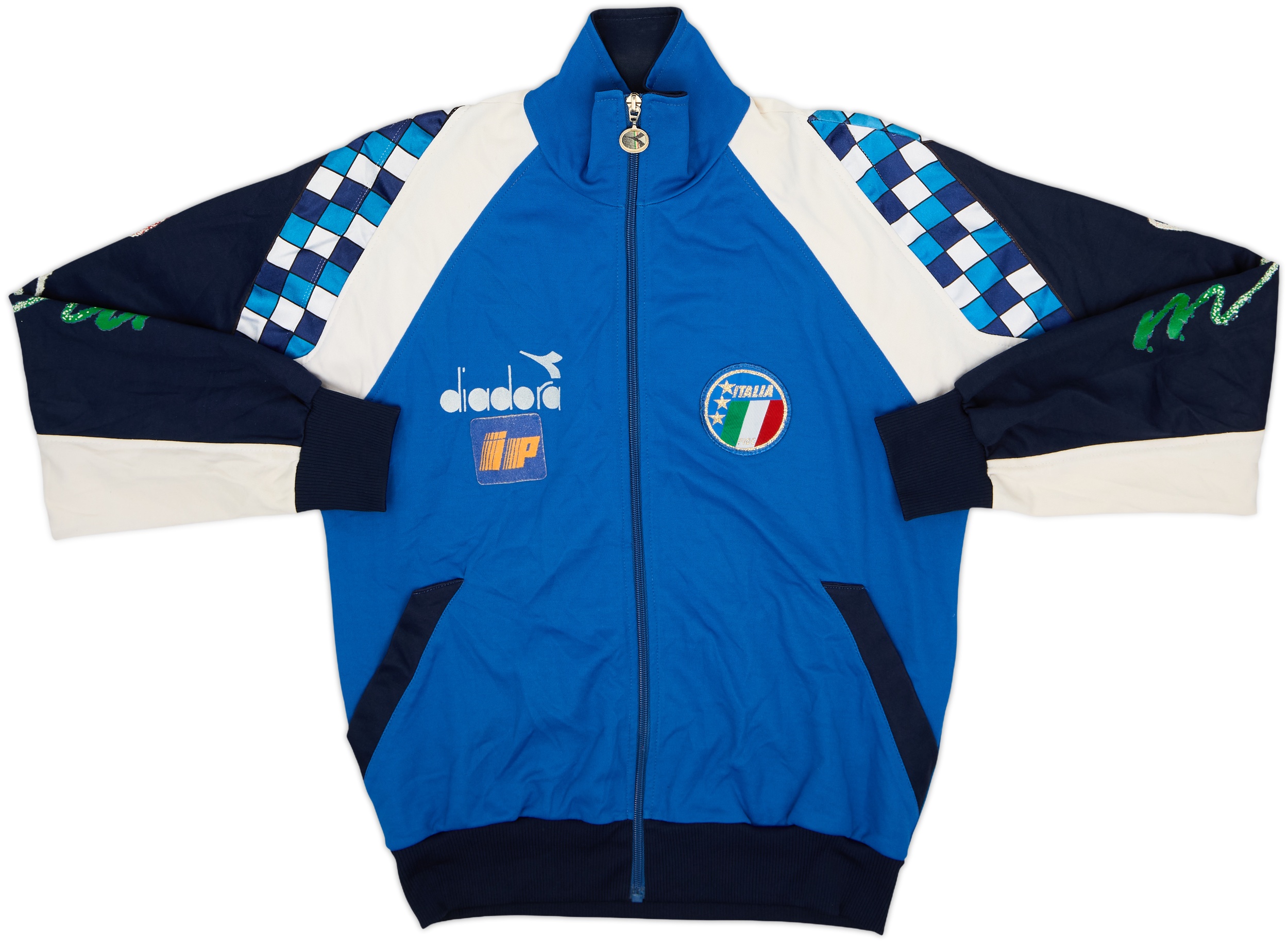 1990 Italy Diadora Track Jacket - 8/10 - (M)