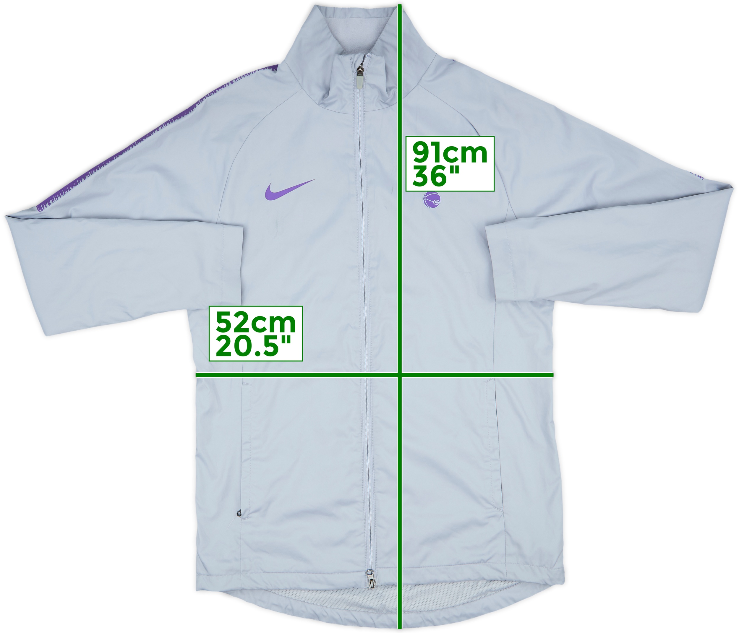 2018-19 Tottenham Nike Track Jacket (M)