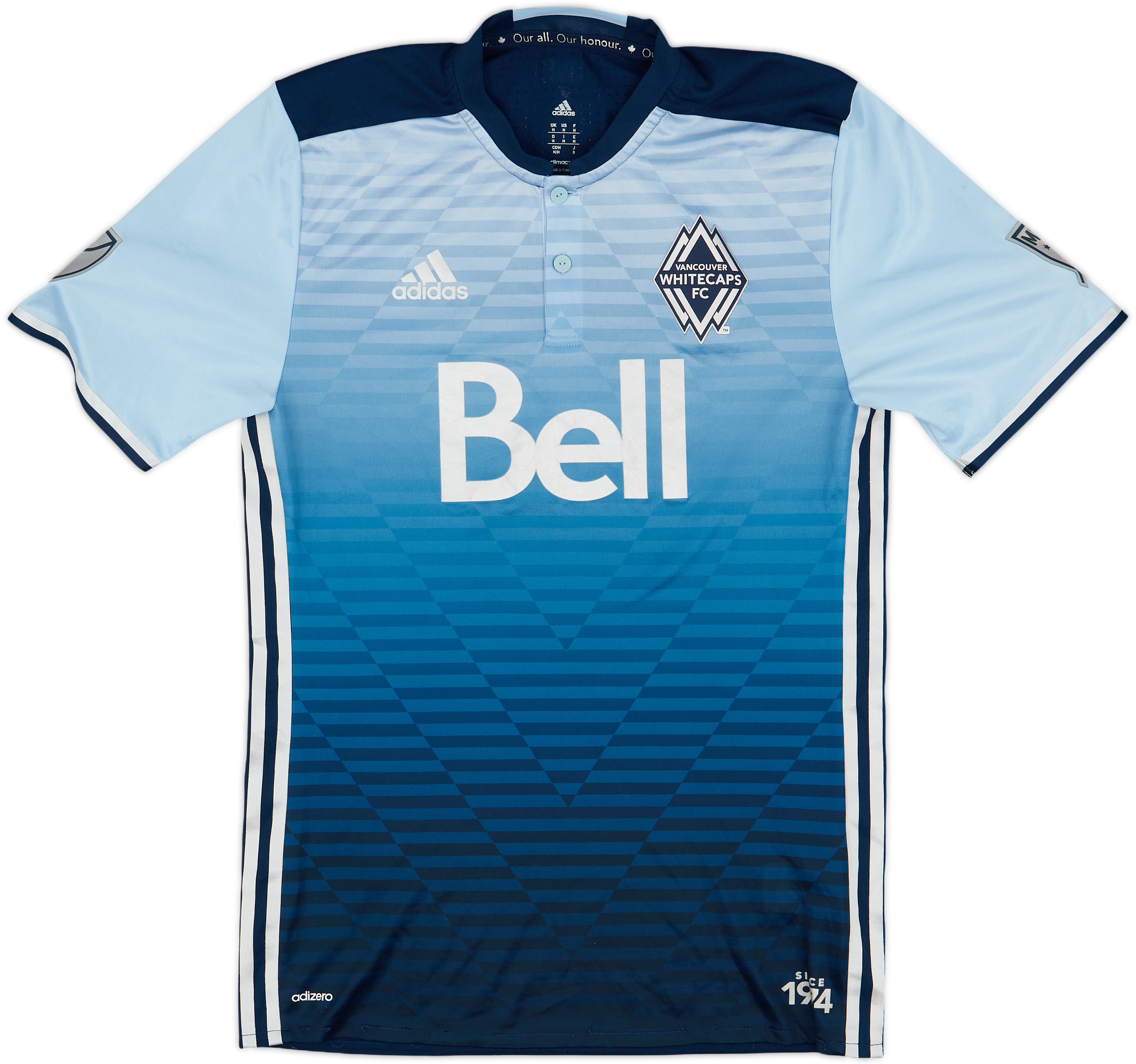 2016-17 Vancouver Whitecaps Away Shirt 8/10 (M)
